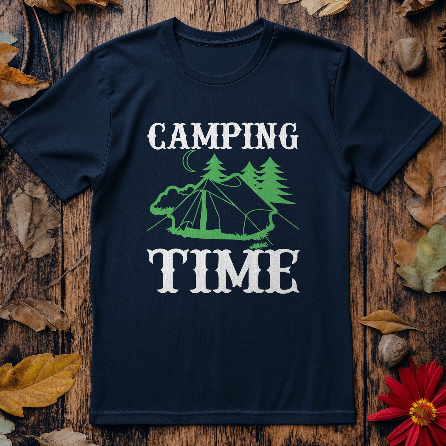 Camping Time = 3-01 T-Shirt ‚Äì Funny
