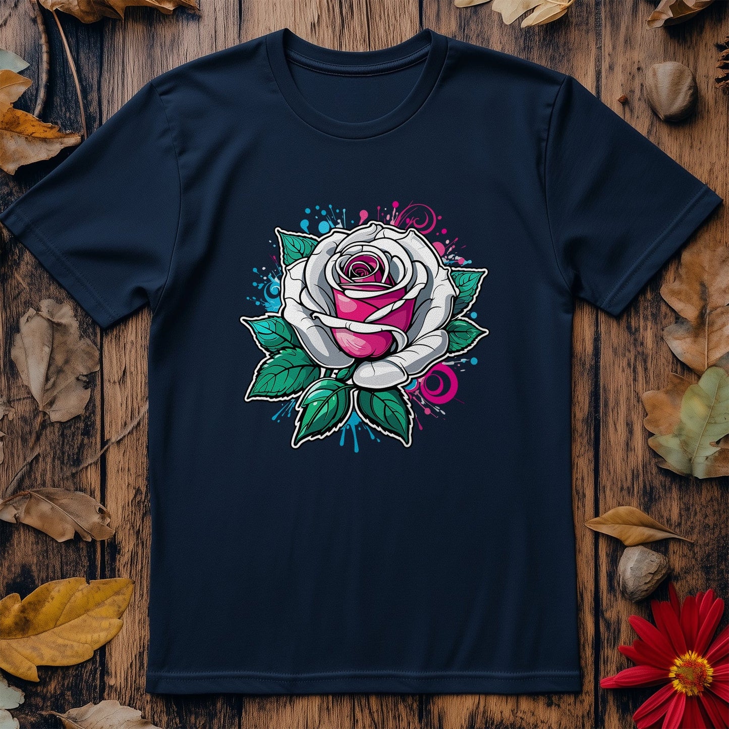 Flower79 T-shirt - Petal Pushing