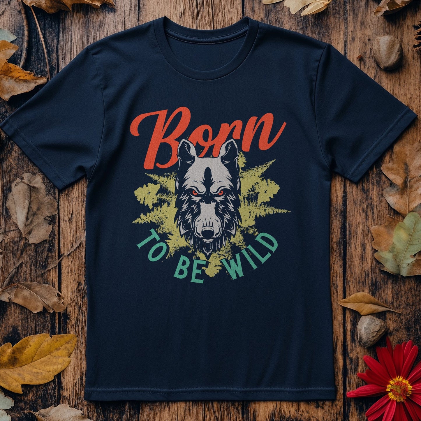 Born To Be Wild Wolf T-Shirt