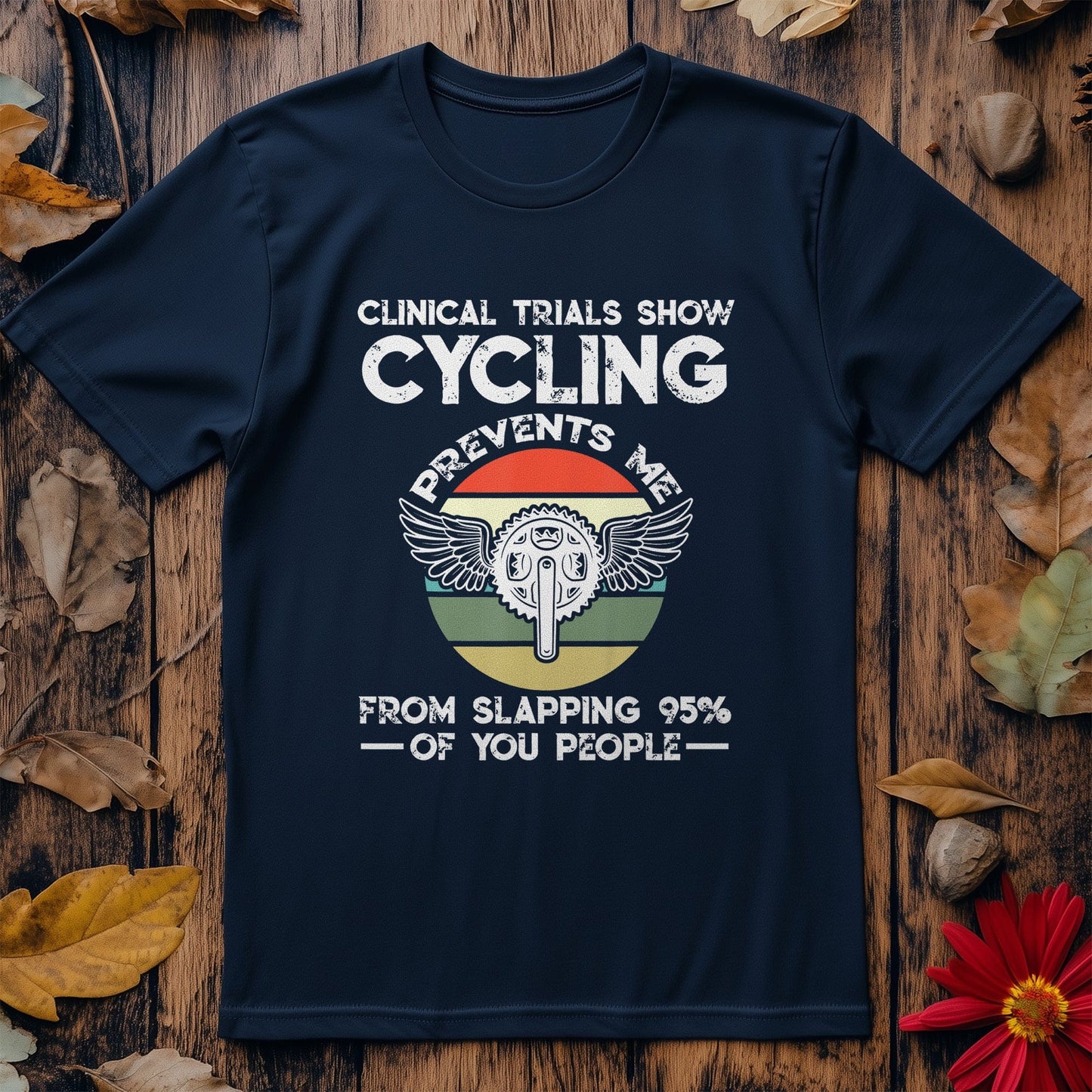 Cycling (282) T-Shirt - Hilarious