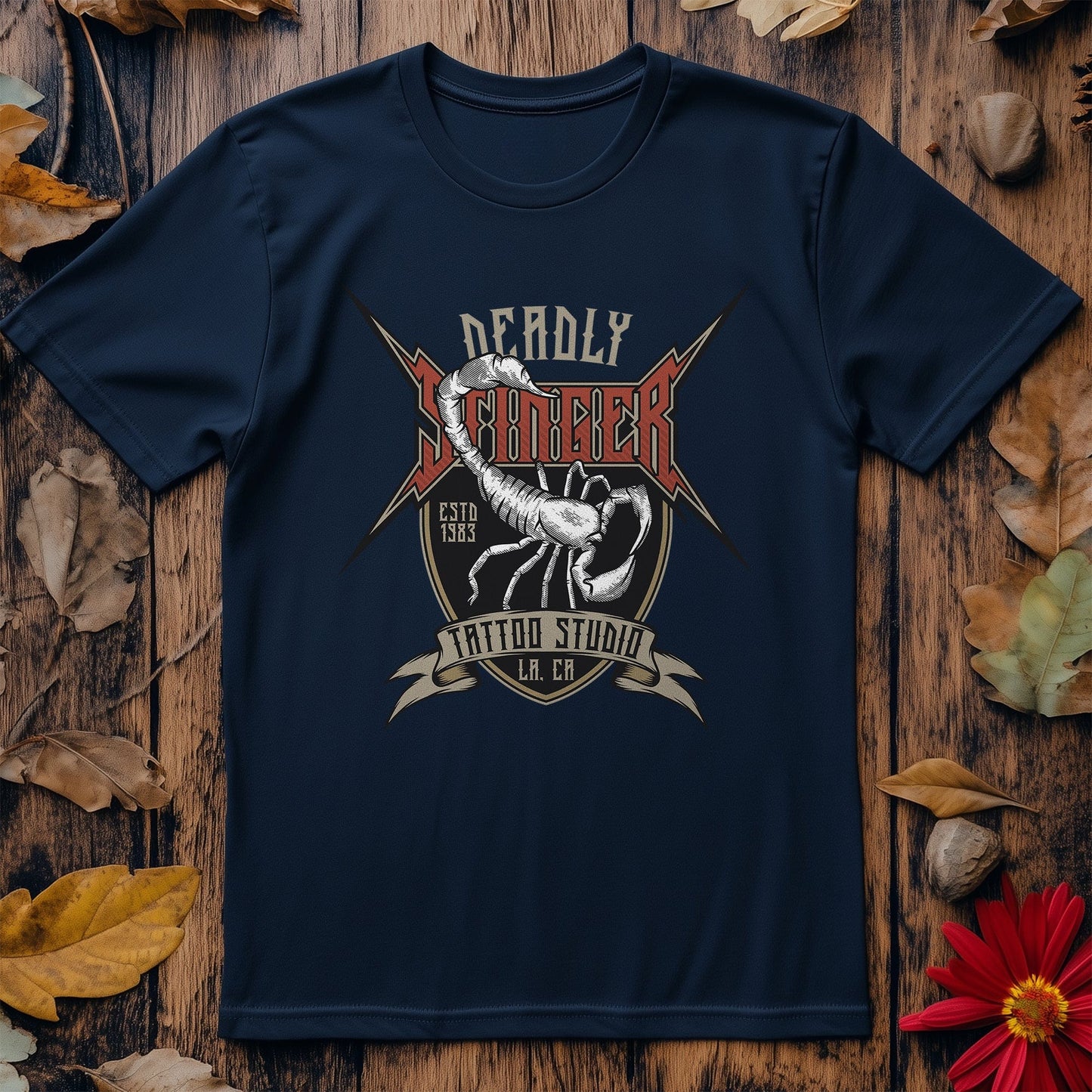 Deadly Stinger Tattoos T-Shirt