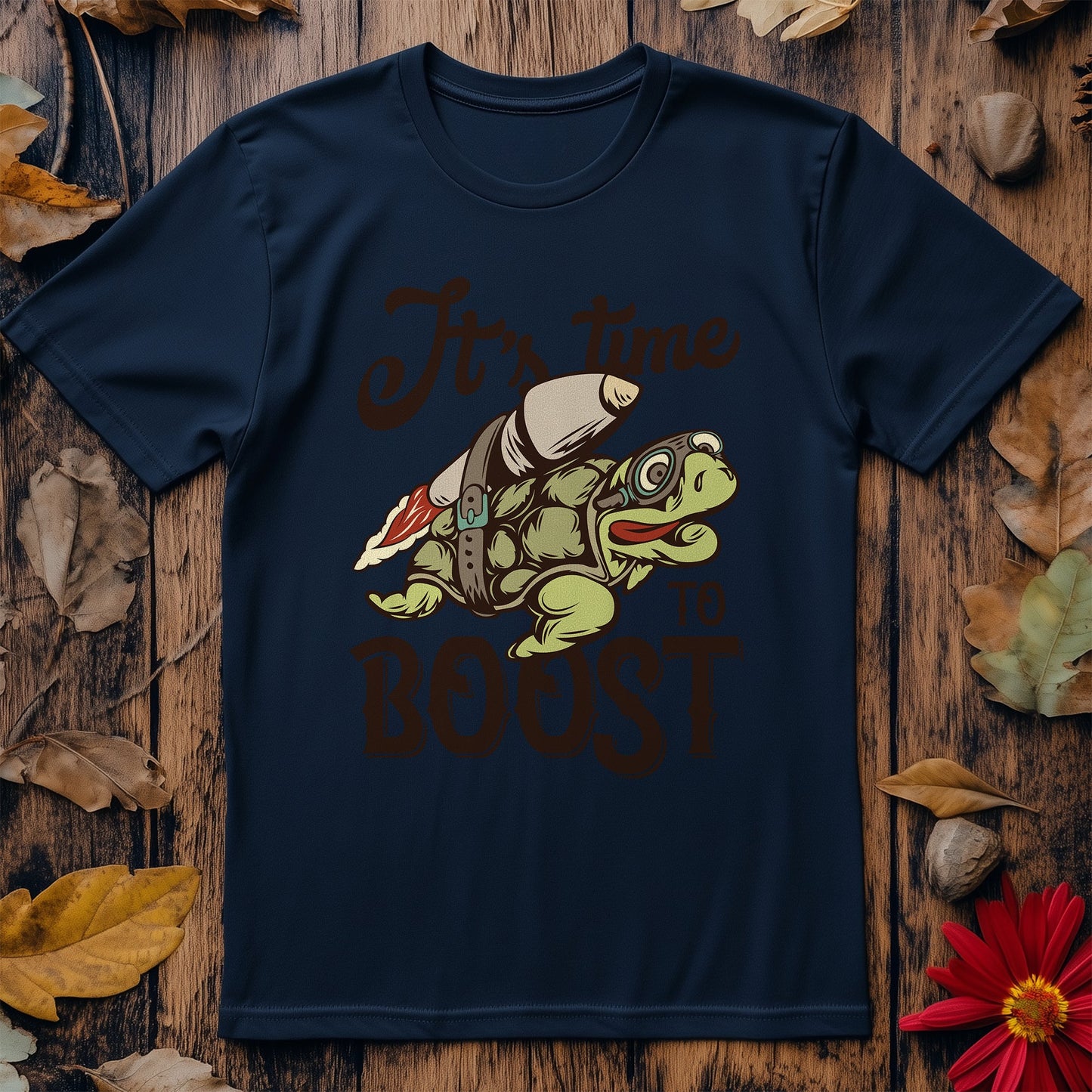 Time to Boost t-shirt - Turtle