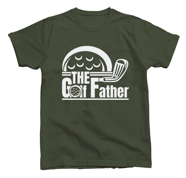 The Golf Father TShirt Swing