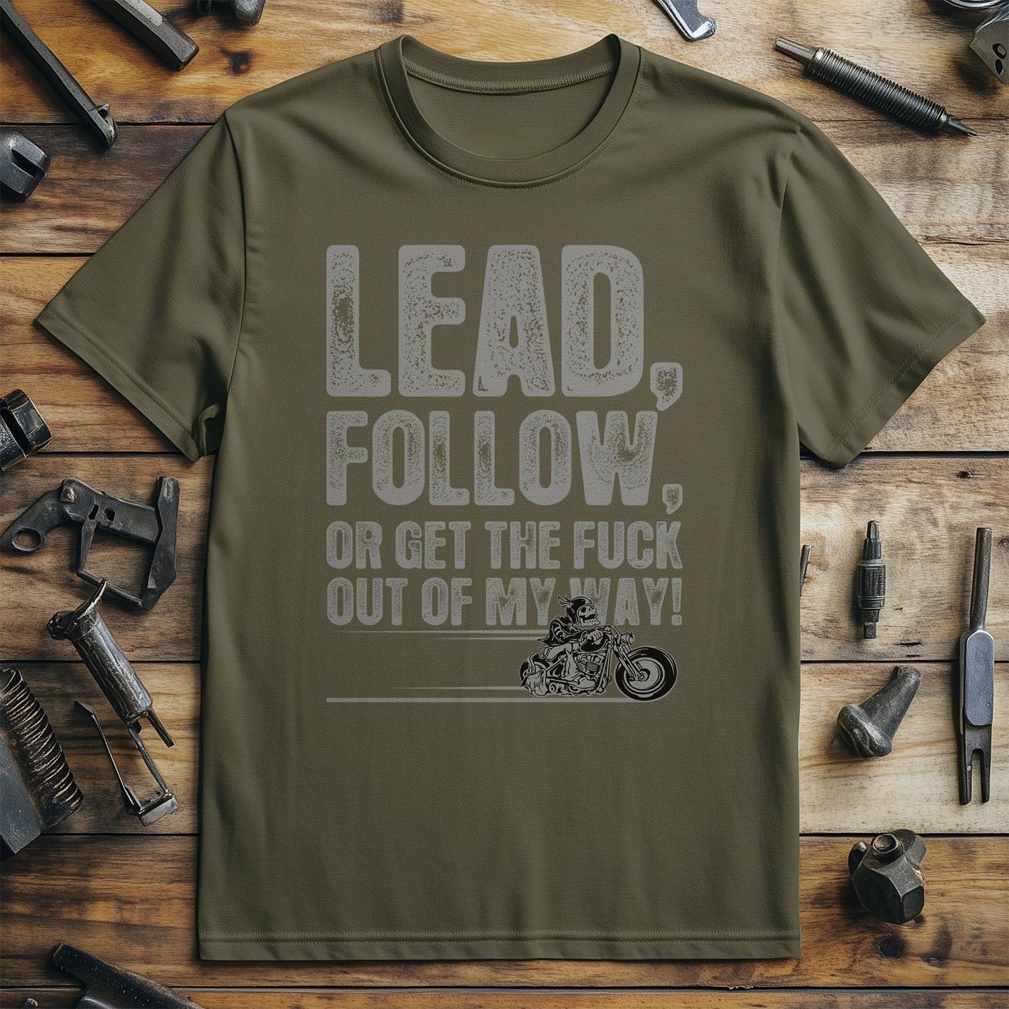 My Way T-Shirt - Lead, Follow, or