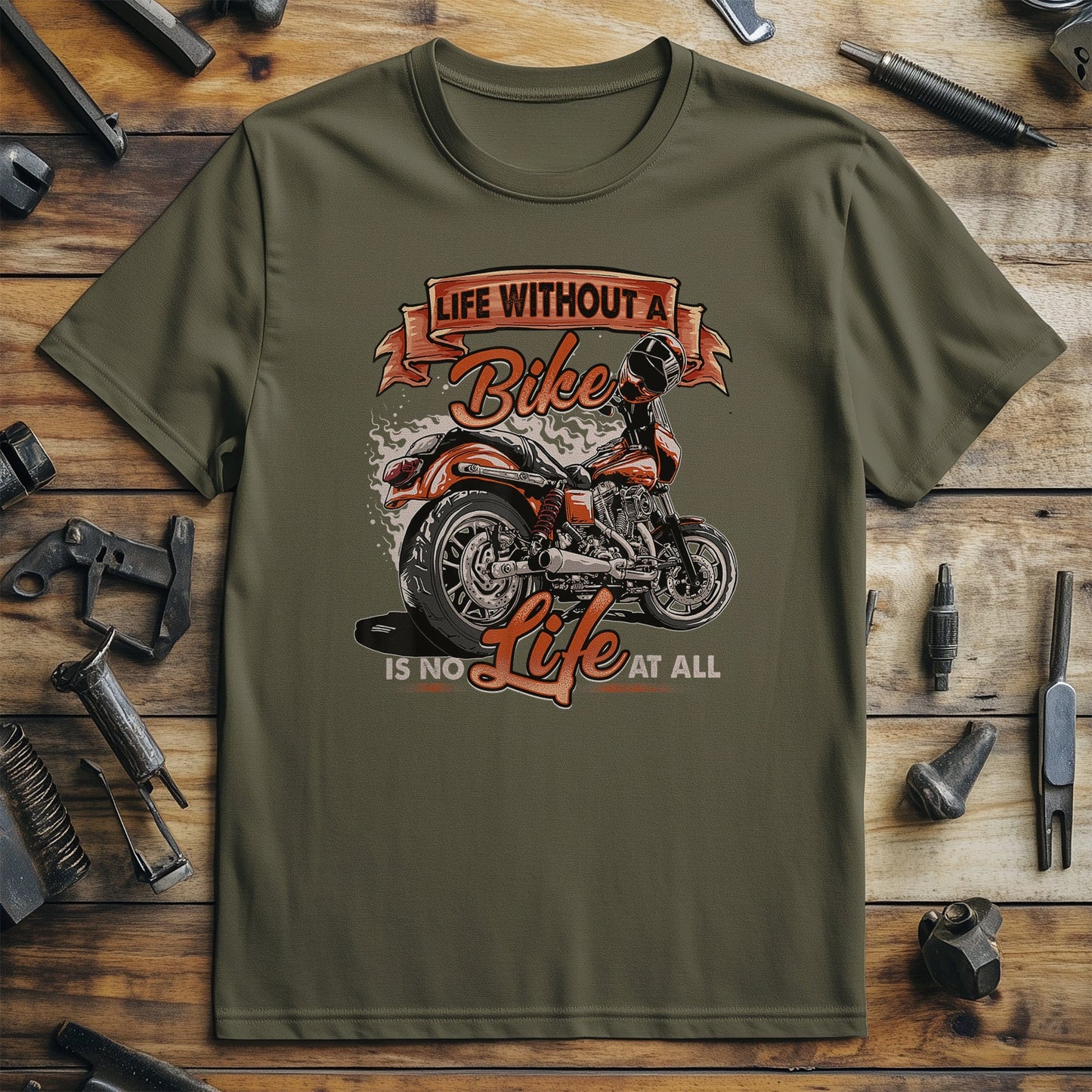 Motorcycle Biker Chick Life T-Shirt