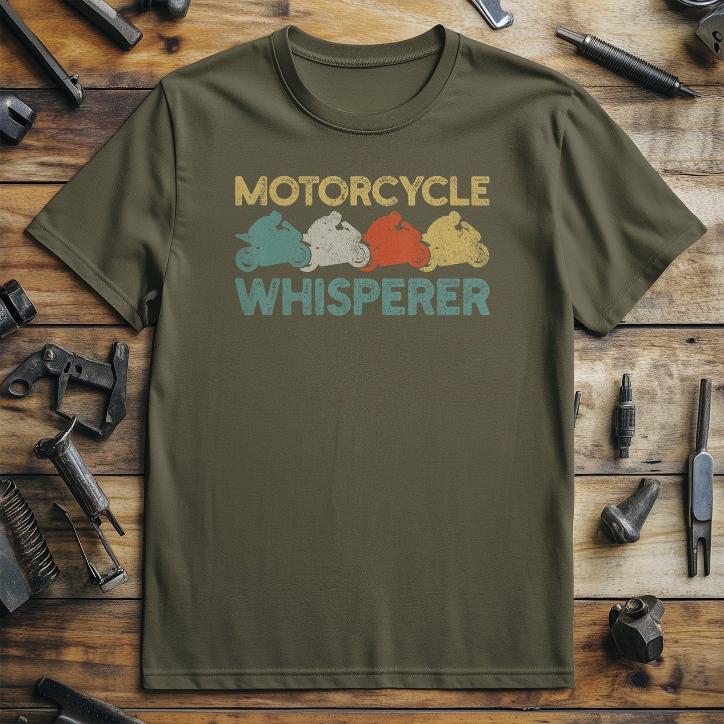 Motorcycle Biker Retro 43 T-Shirt