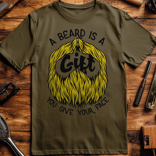 A Beard Is A Gift Funny T-Shirt