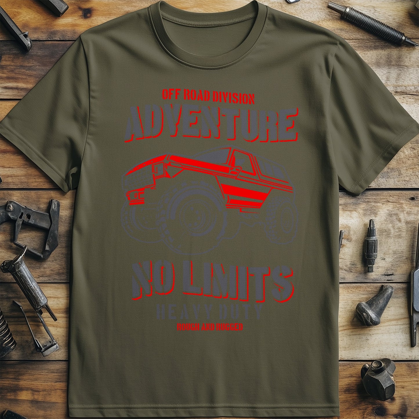 No Limits Adventure Jeep T-Shirt