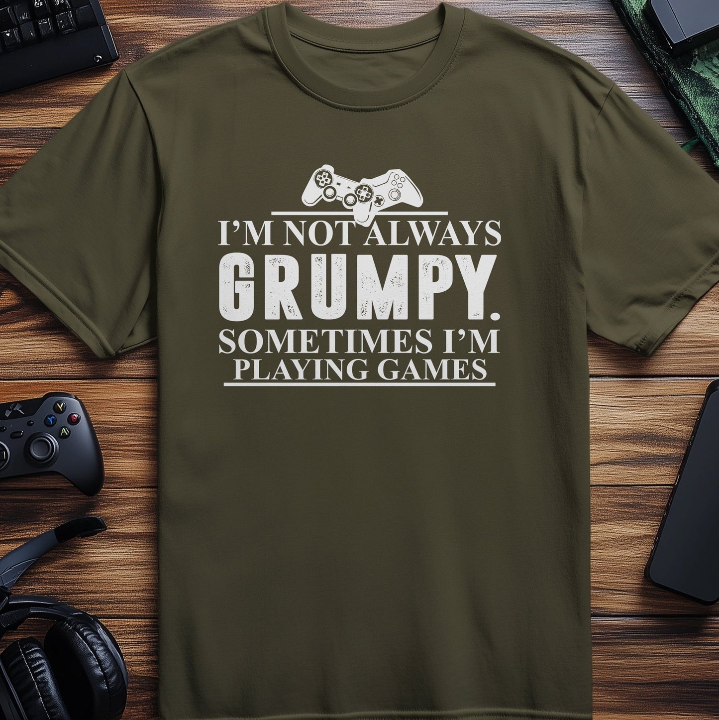 Grumpy Gaming t-shirt