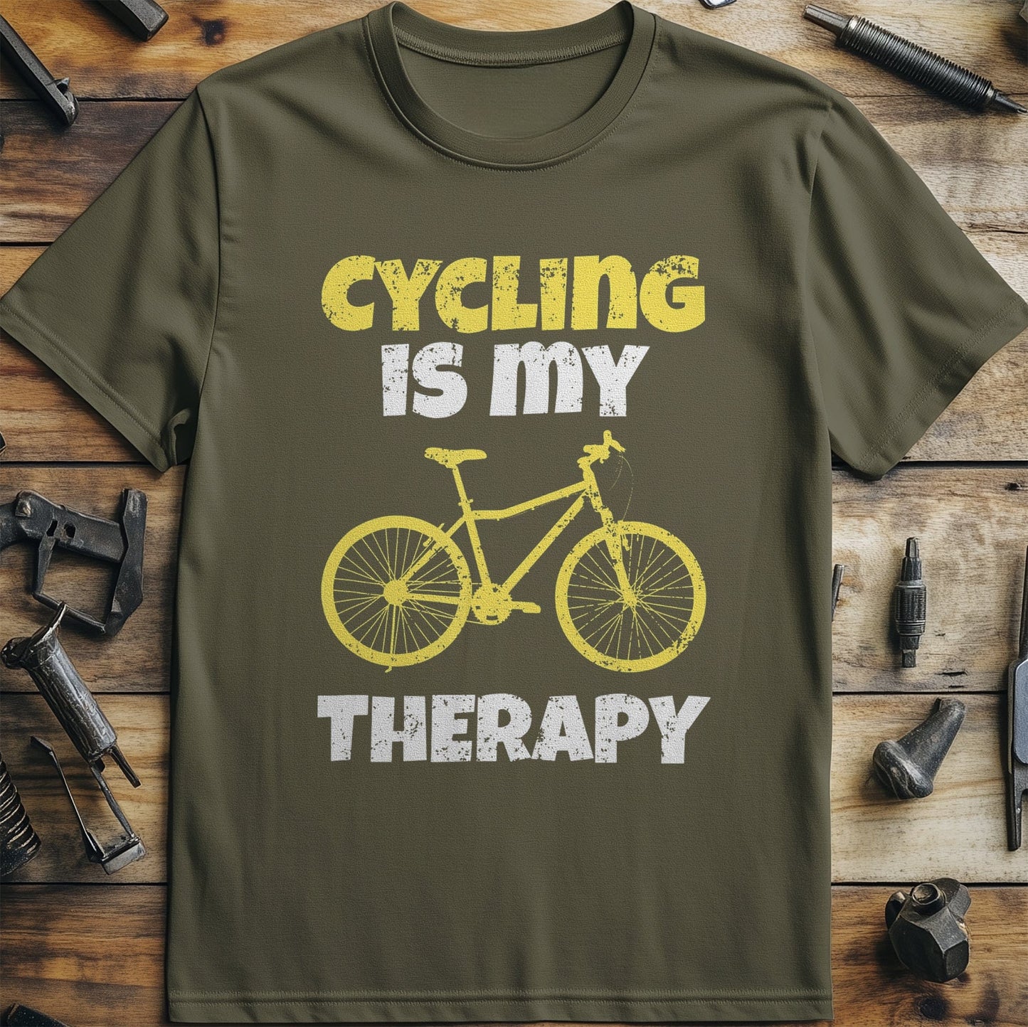 Cycling (191) T-shirt - Cycling is