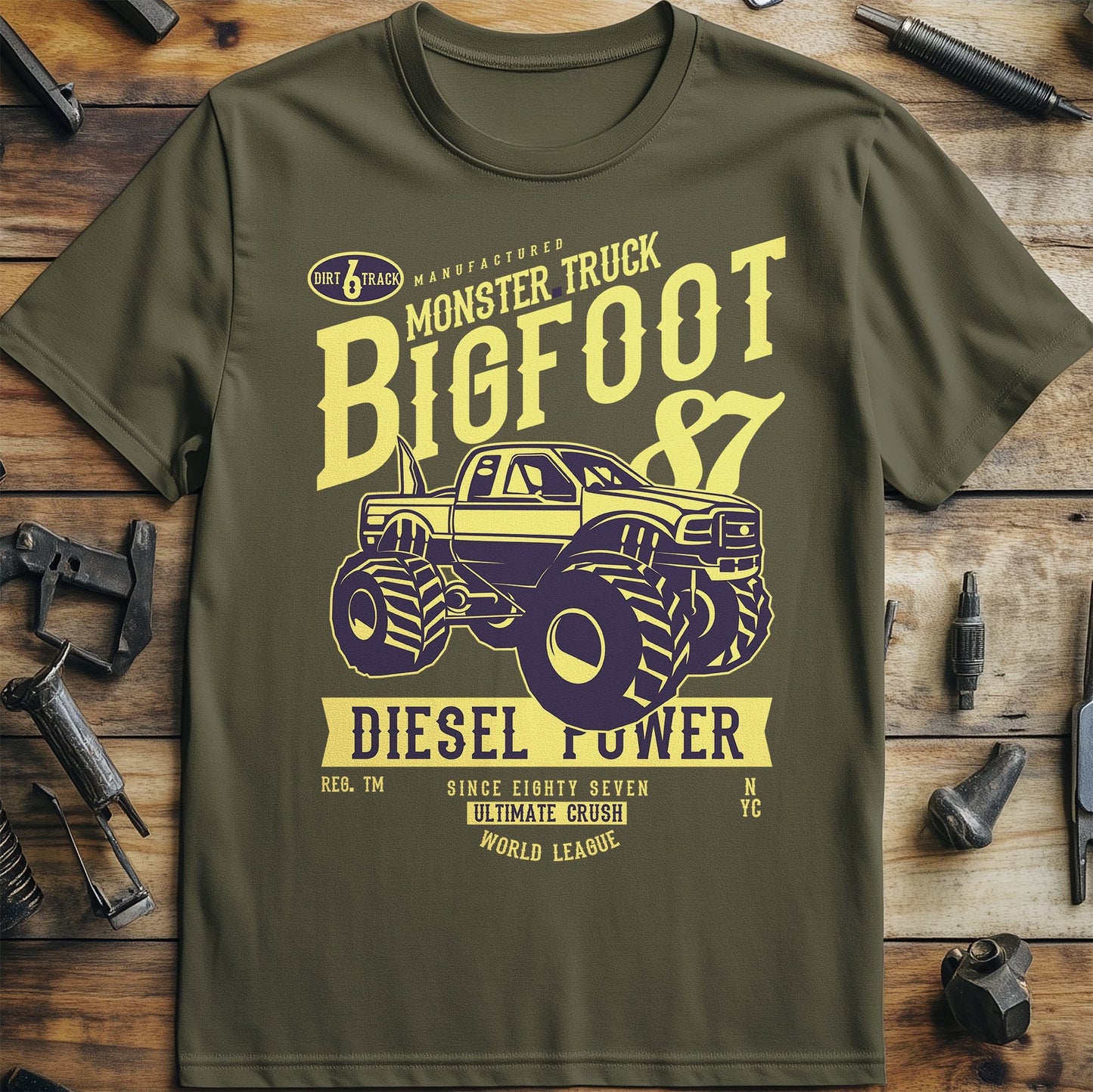 Big Foot 87 Monster Truck T-Shirt