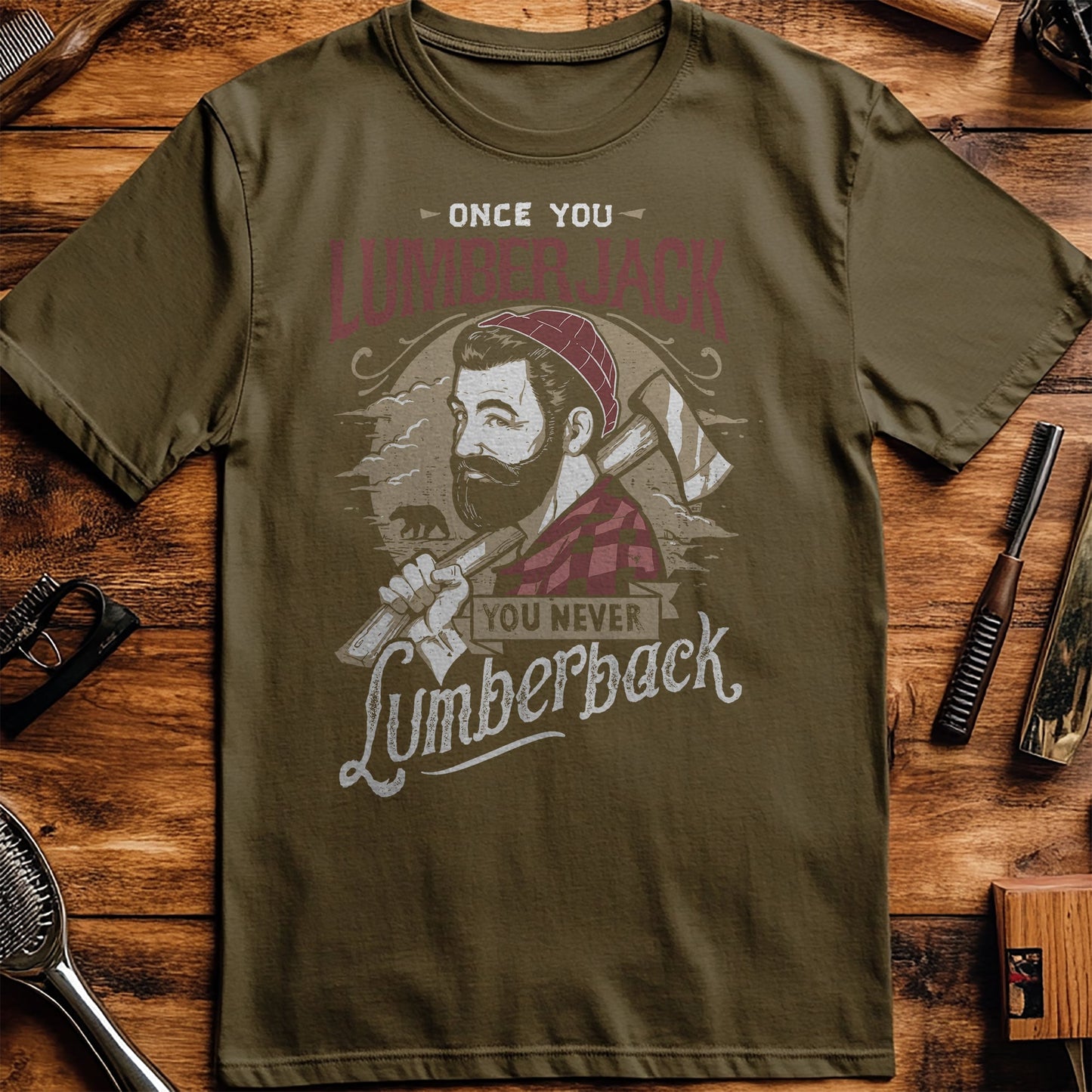 Lumberjack Beard T-Shirt