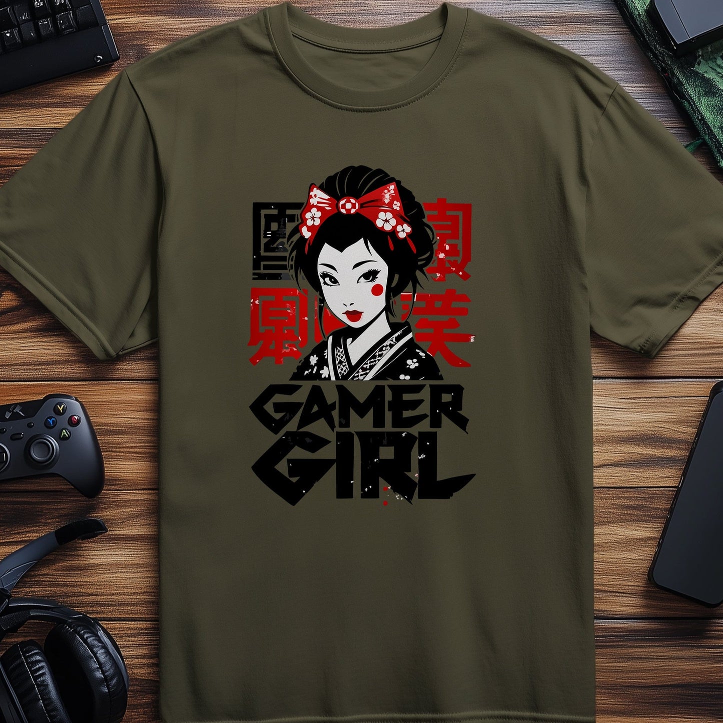 Gamer53 T-Shirt  Geisha
