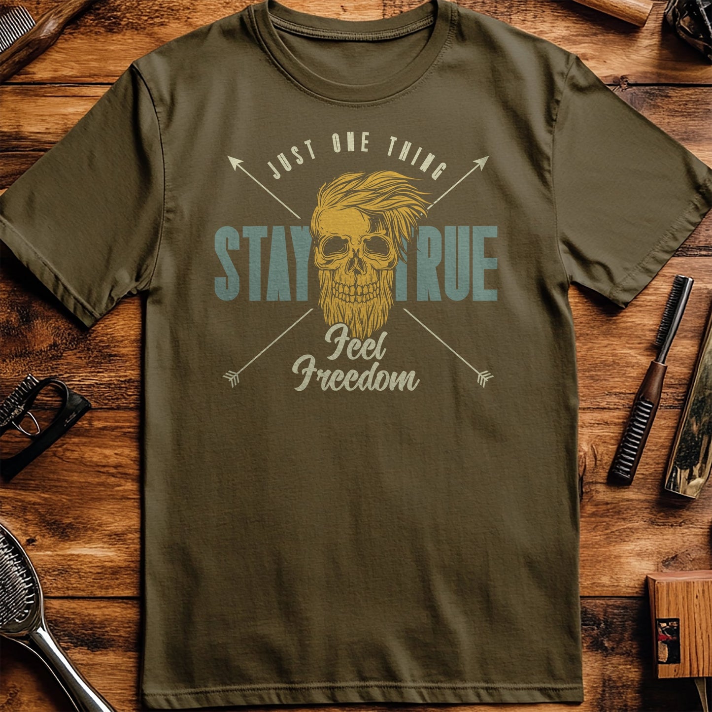 Stay True Skull T-Shirt