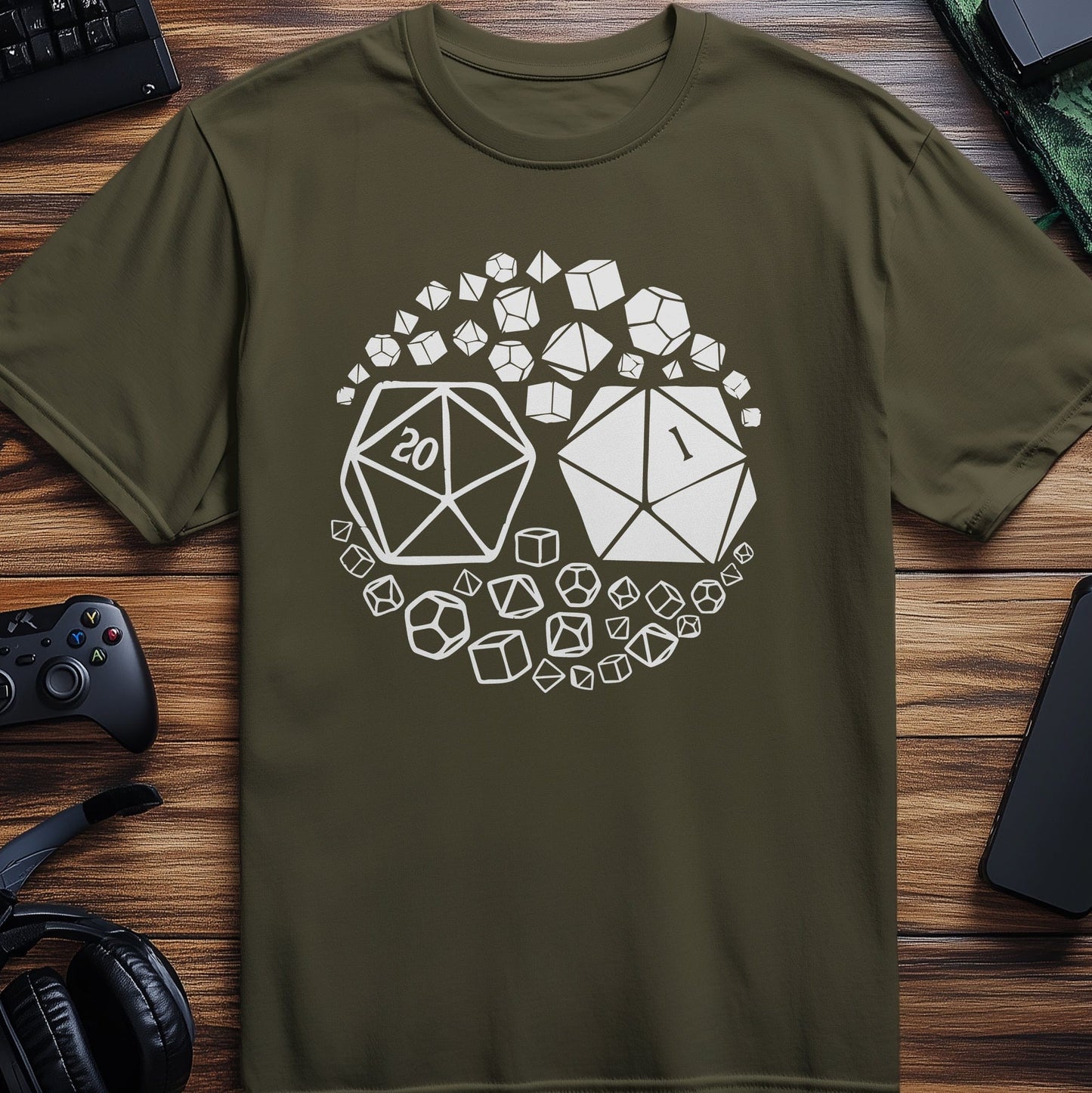 Ying Yang Dice T-Shirt