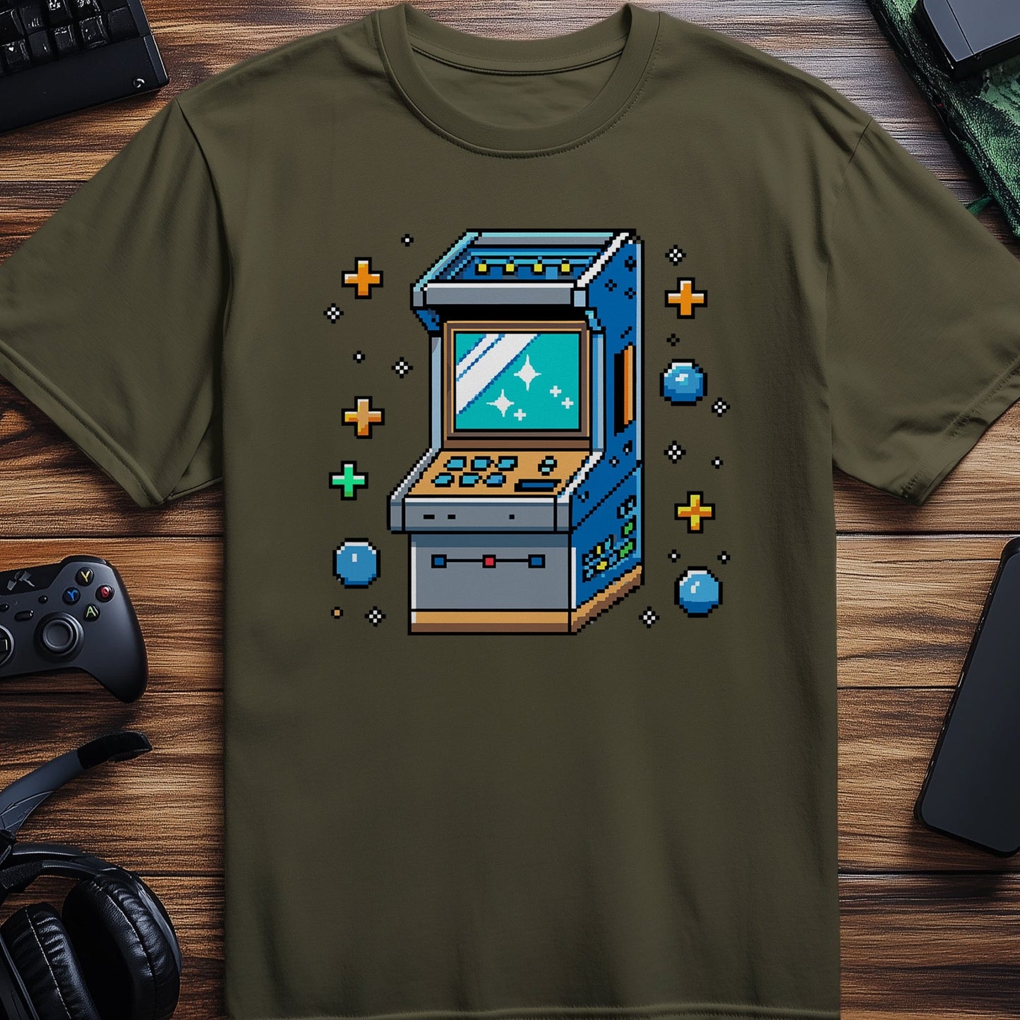 Pixel 99 t-shirt Gaming machine