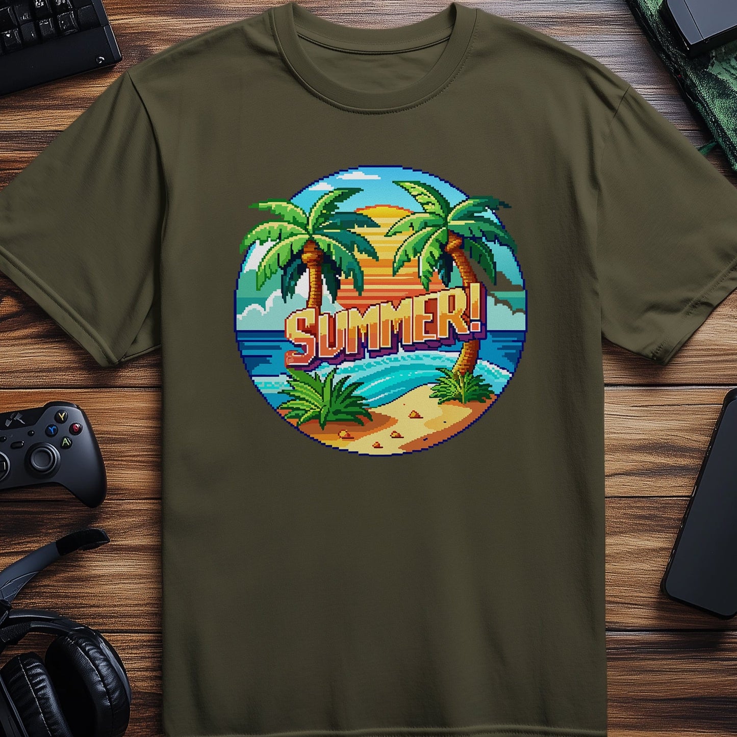 Pixel 21 Beach Vibes T-Shirt