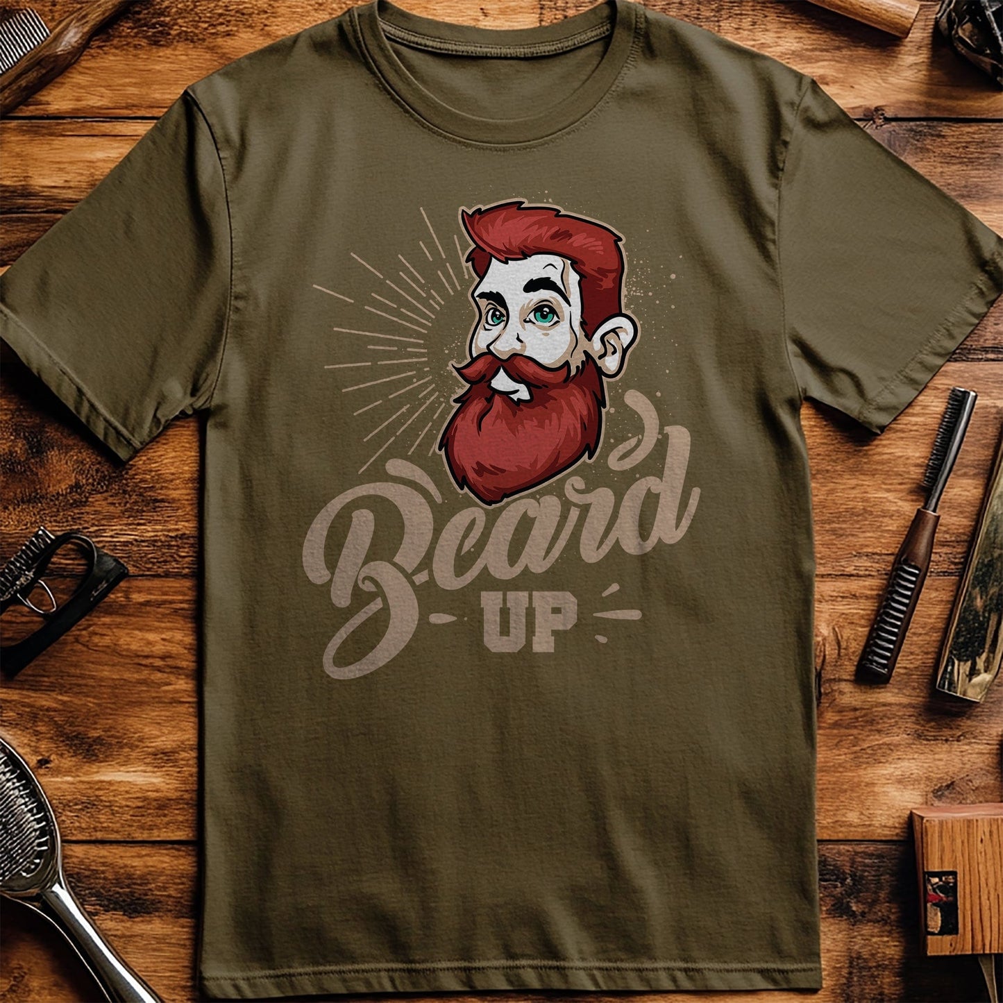 Beard Up! Funny T-shirt