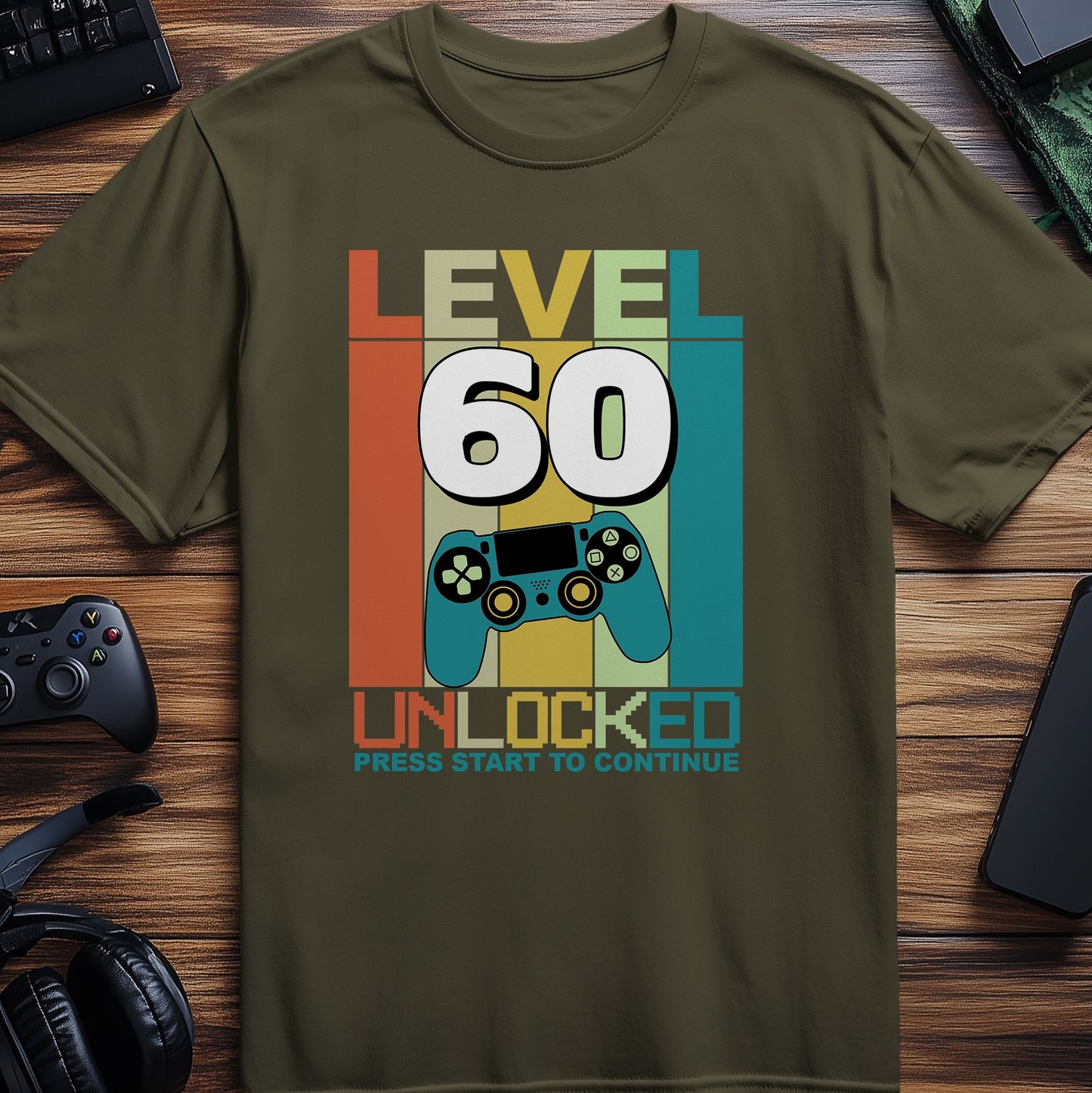 Level Unlocked 60 Gaming T-Shirt