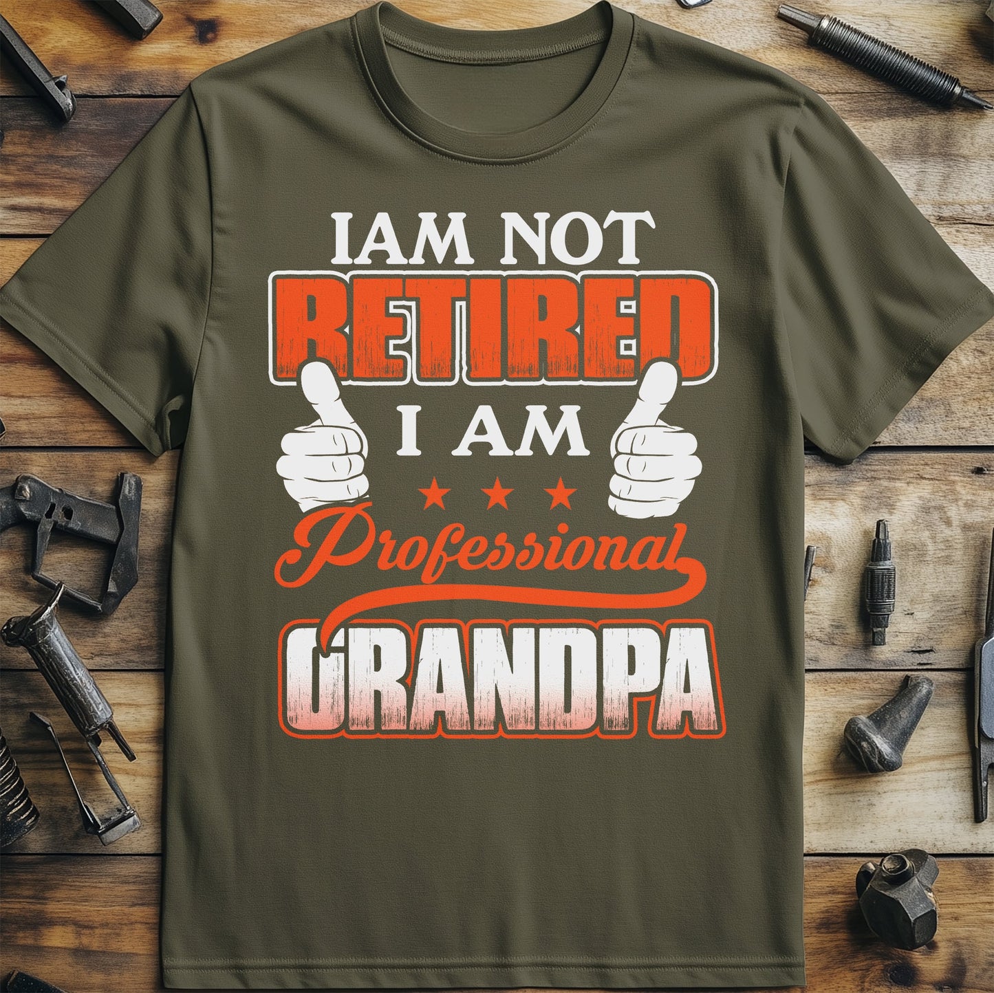 Professional Grandpa T-Shirt Style001