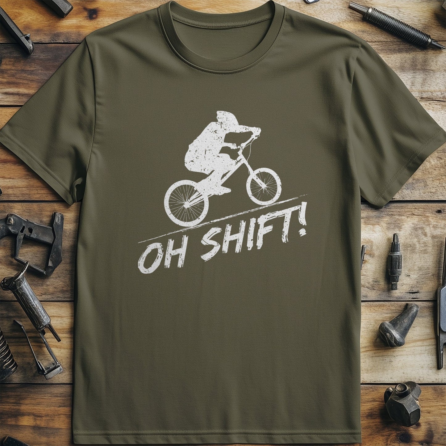 Oh Shift! Cycling T-shirt