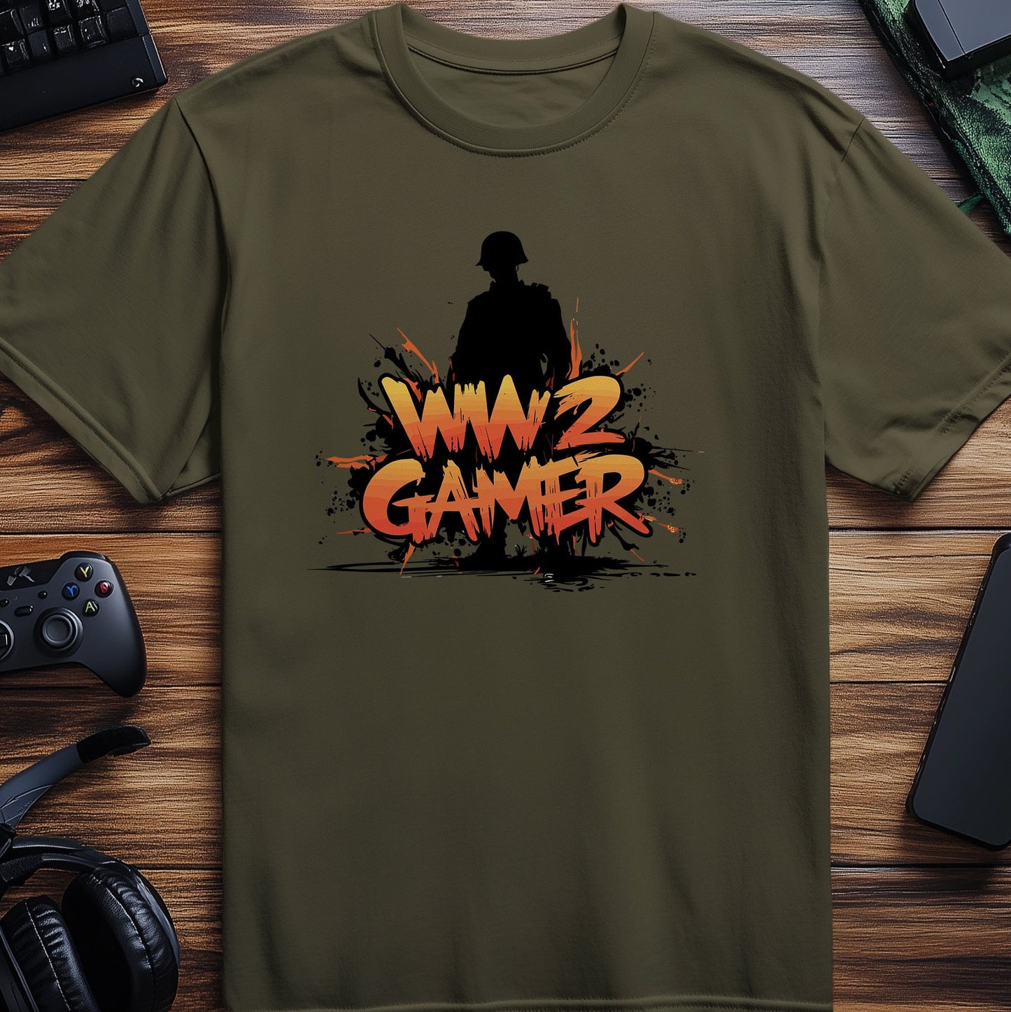 Gamer33 WW2 Gamer T-shirt