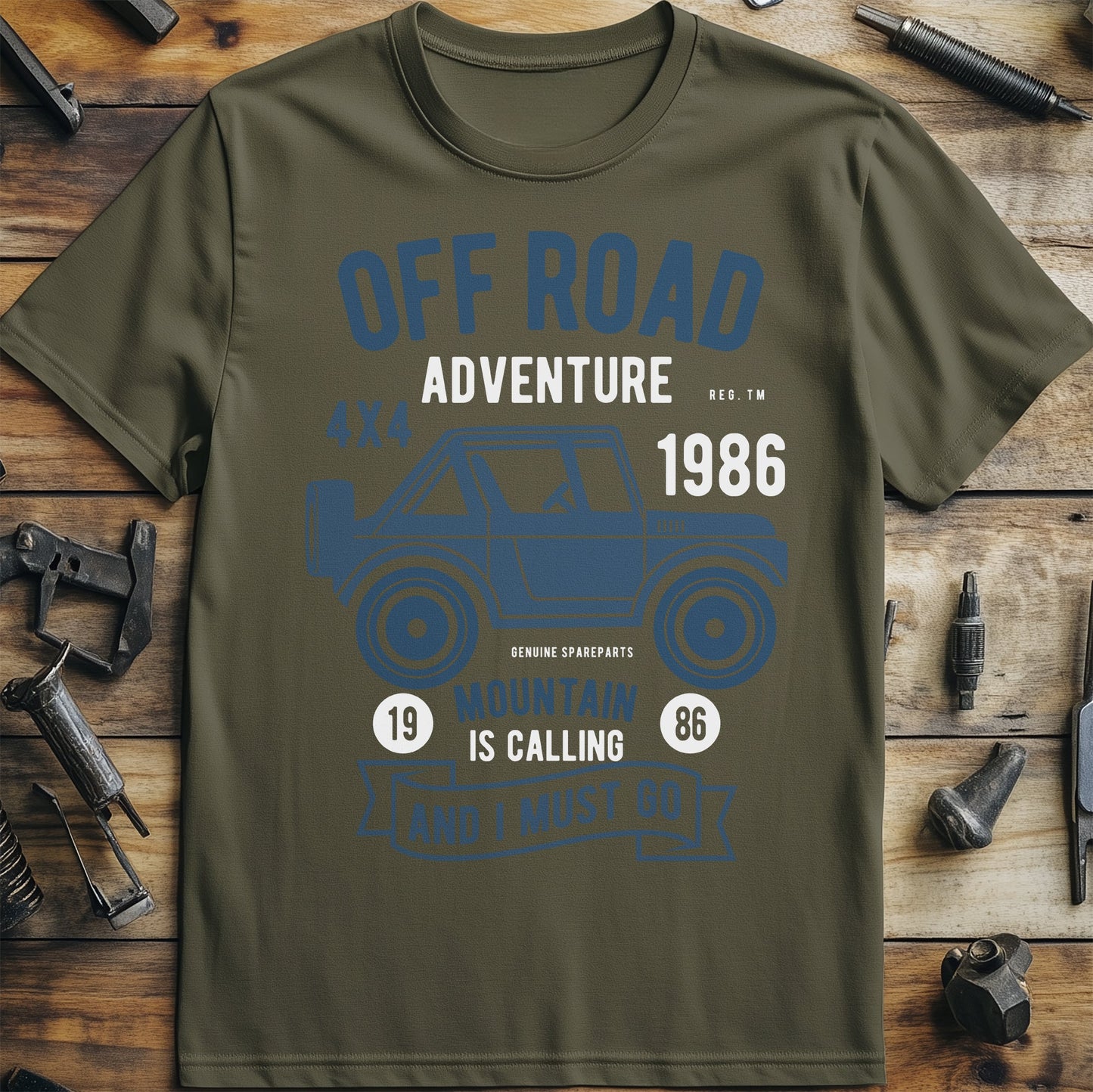 Off Road Adventure Jeep t-shirt