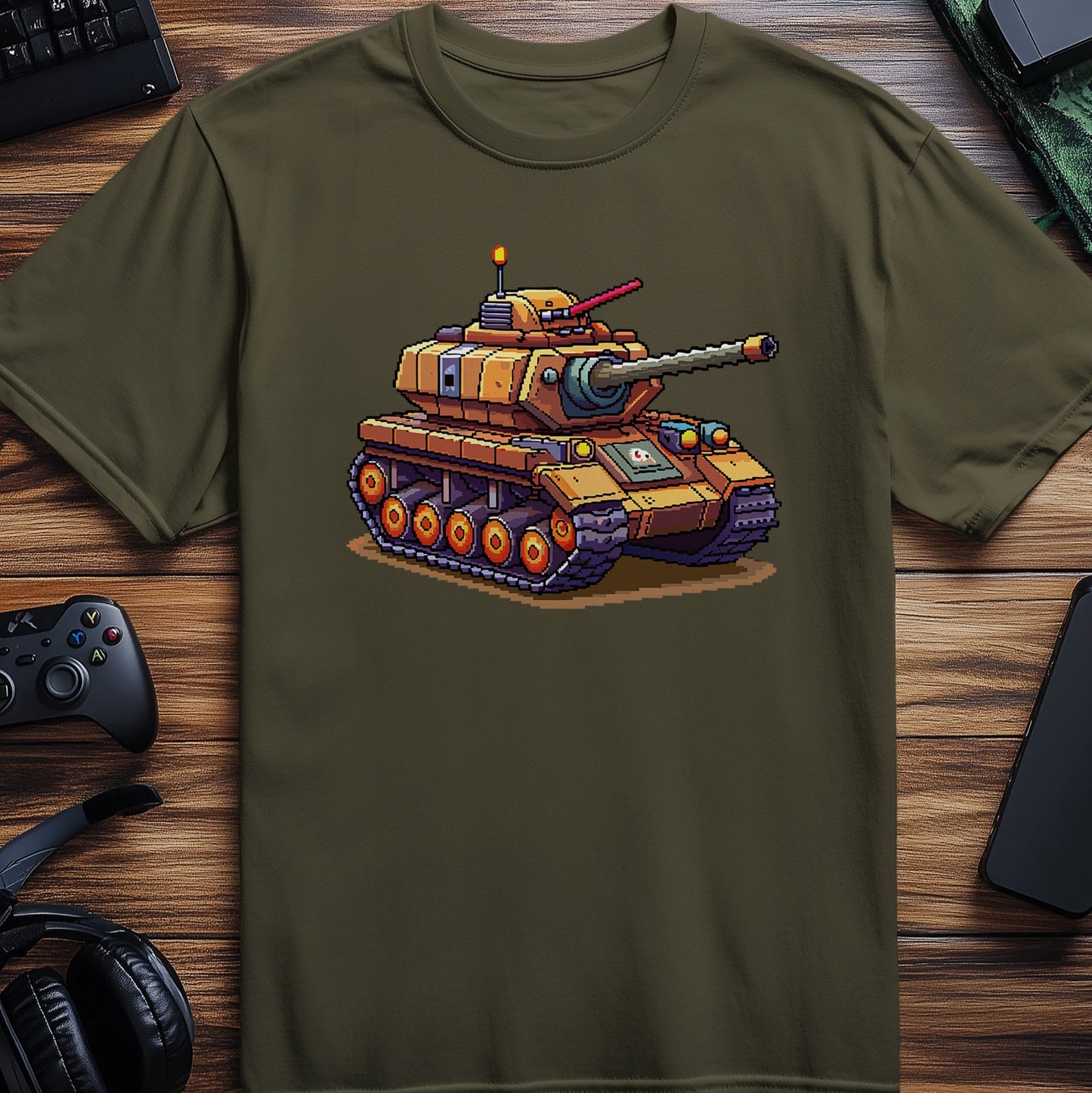 Pixel 23 Tank T-Shirt