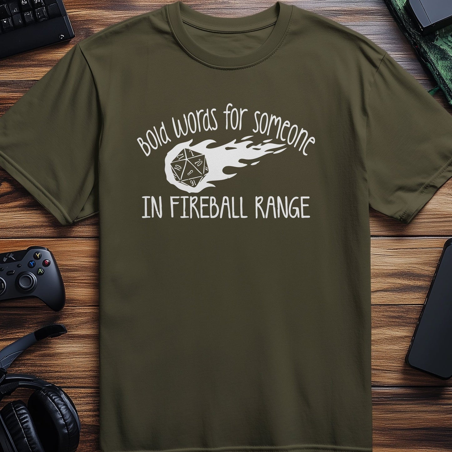 Someone in Fireball Range T-Shirt