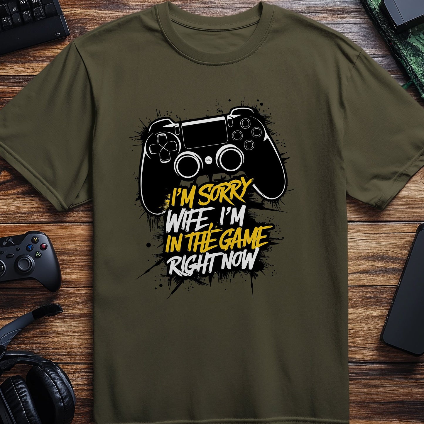 Gamer81 T-shirt Sorry, I'm in the Game!