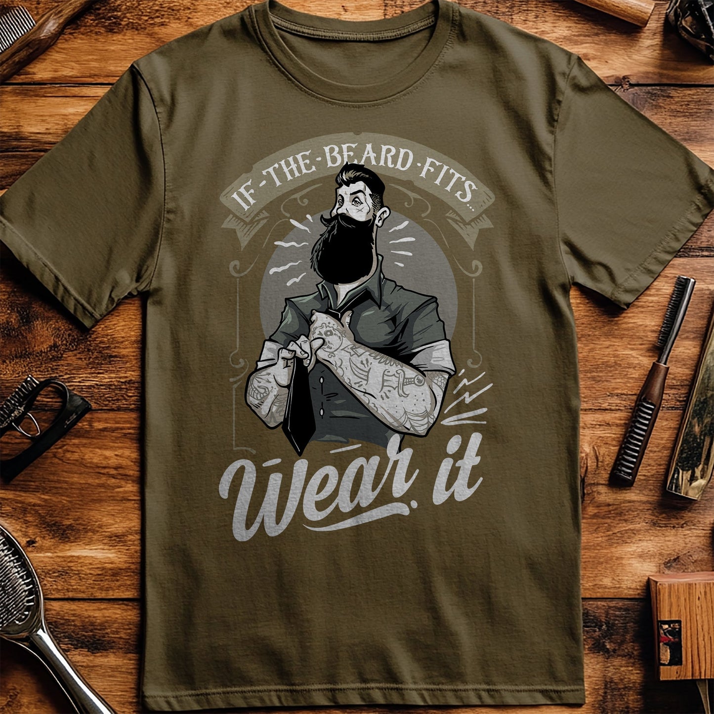 If the Beard Fits T-shirt