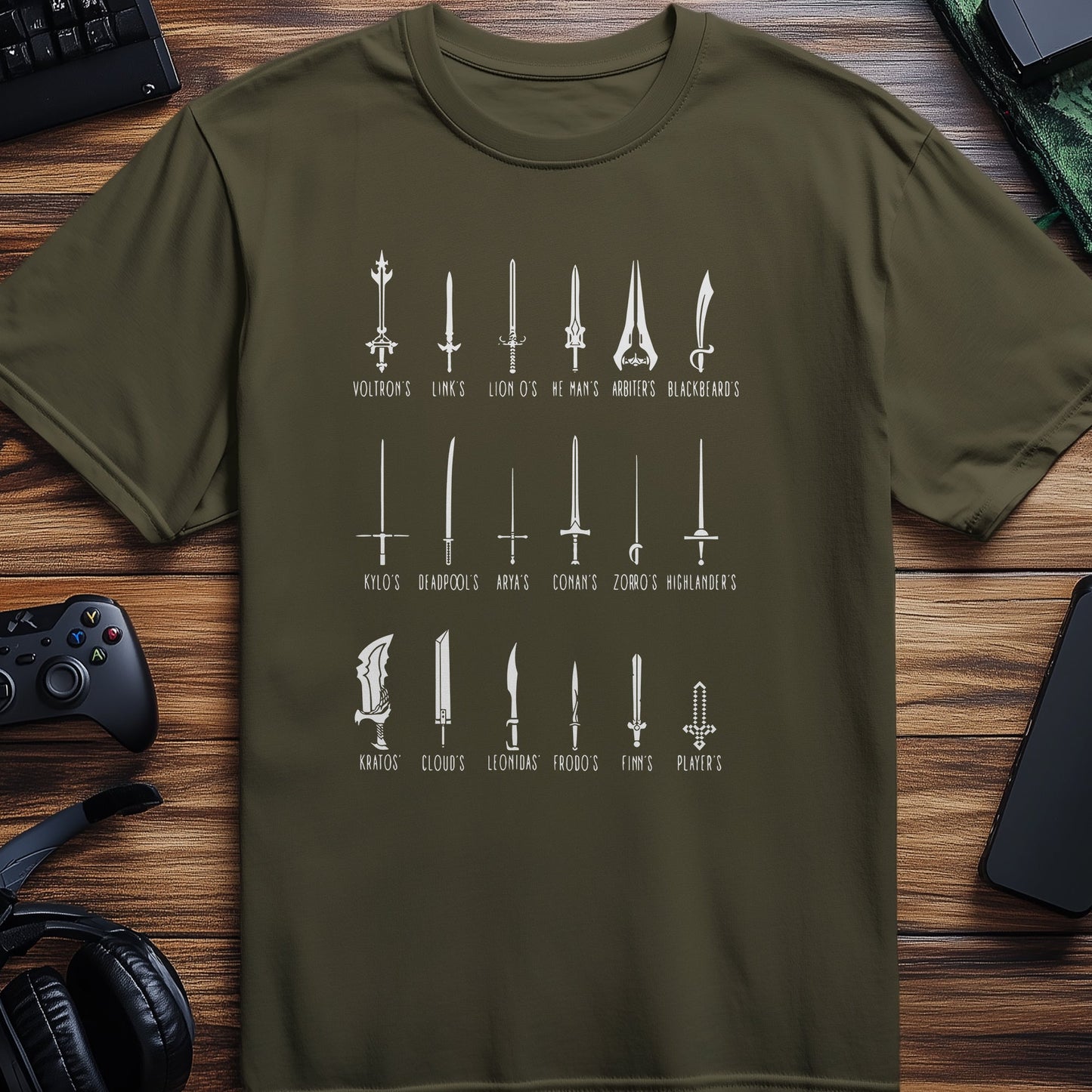 Popular Swords T-Shirt