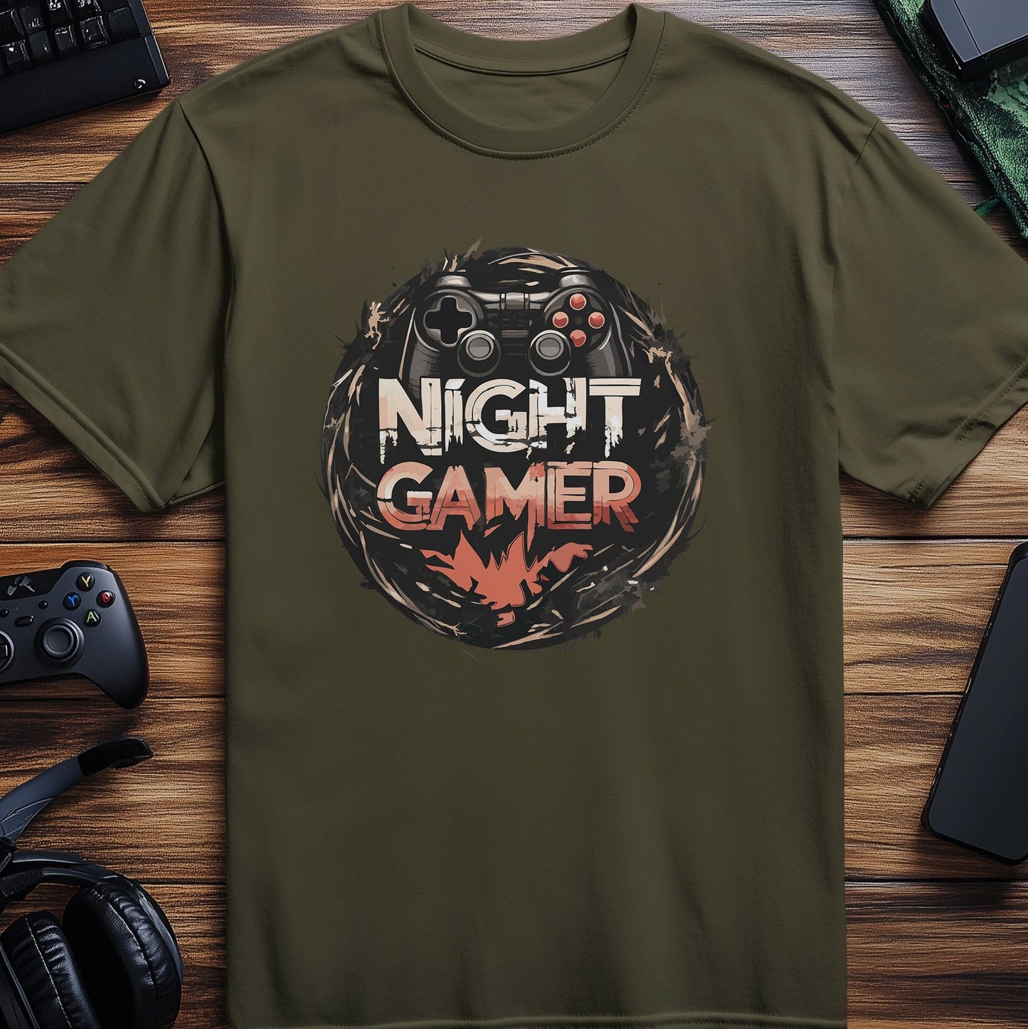 Gamer39 Night gamer T-Shirt