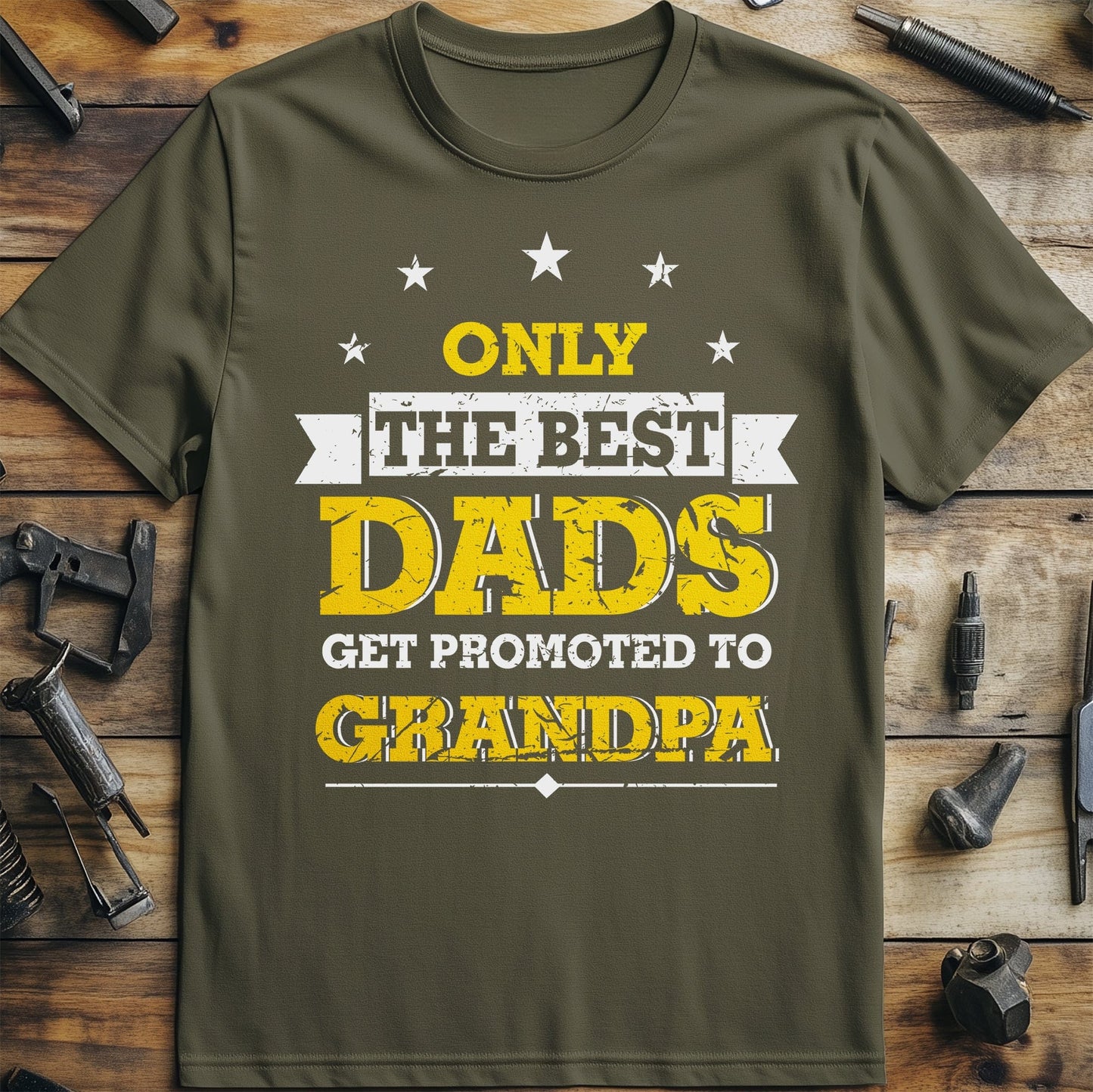 Best Dads Get Promoted T-shirt