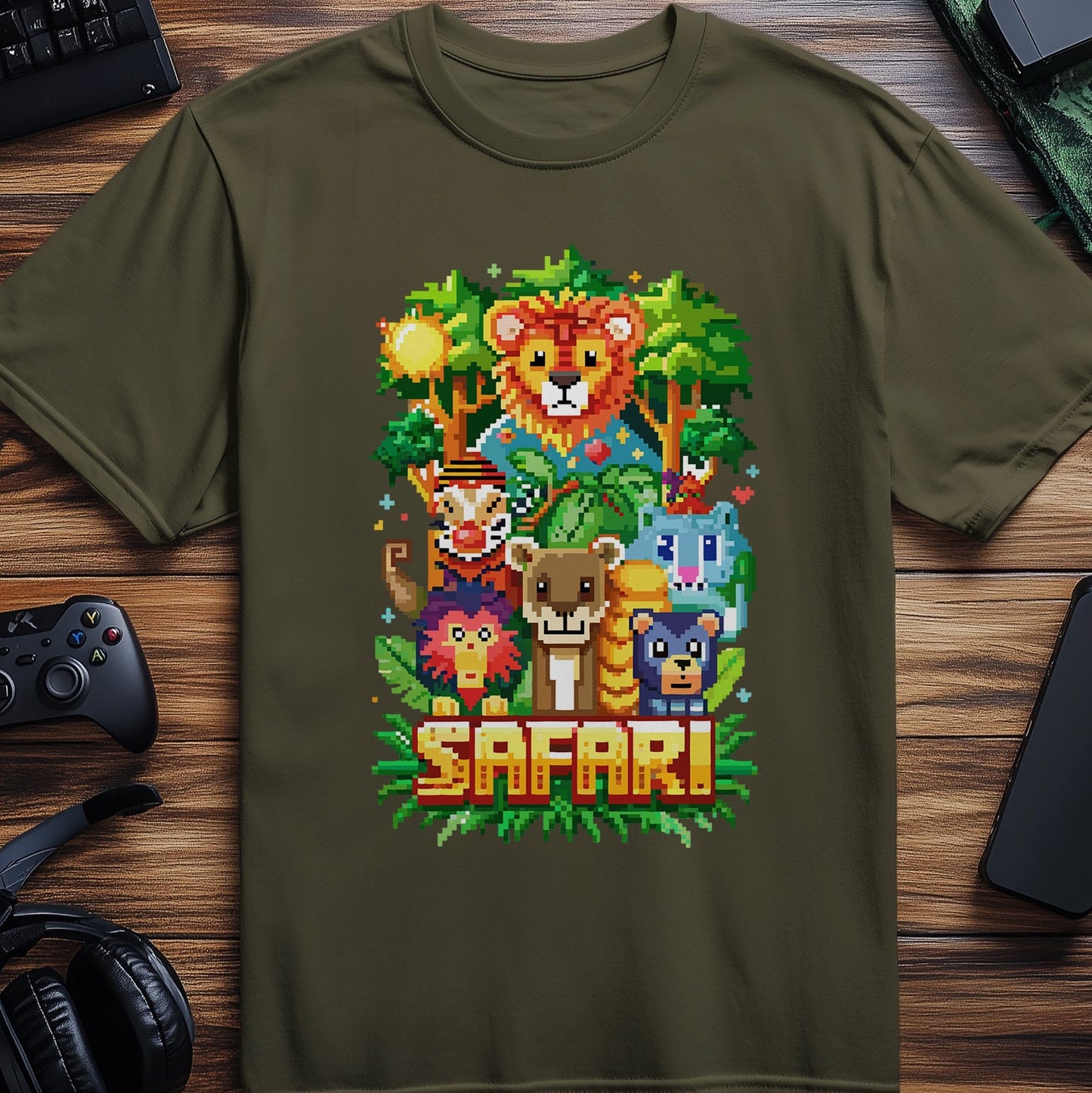 Pixel 12 T-Shirt  Wildly Funny Zoo