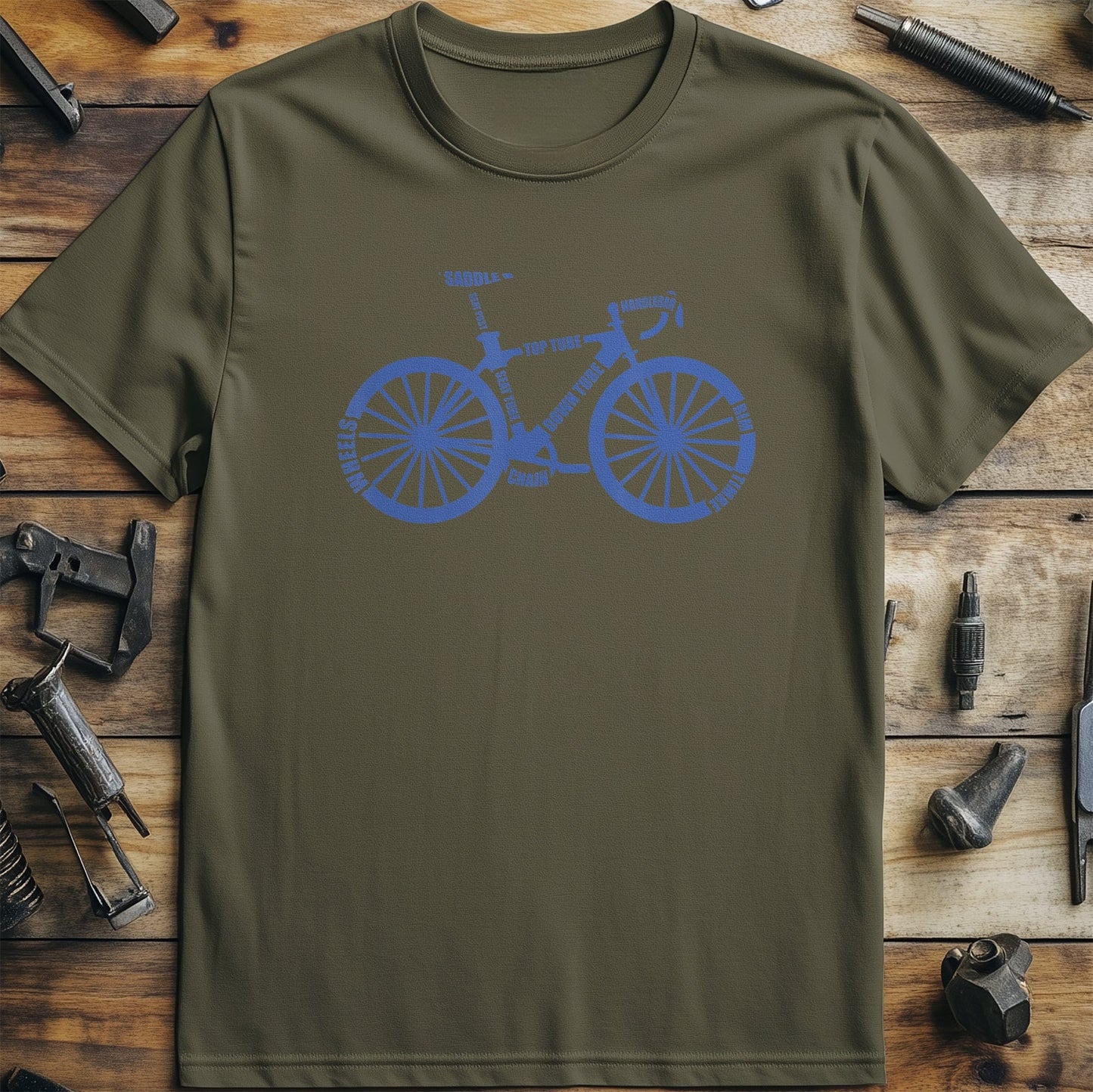 Blue Bike T-shirt