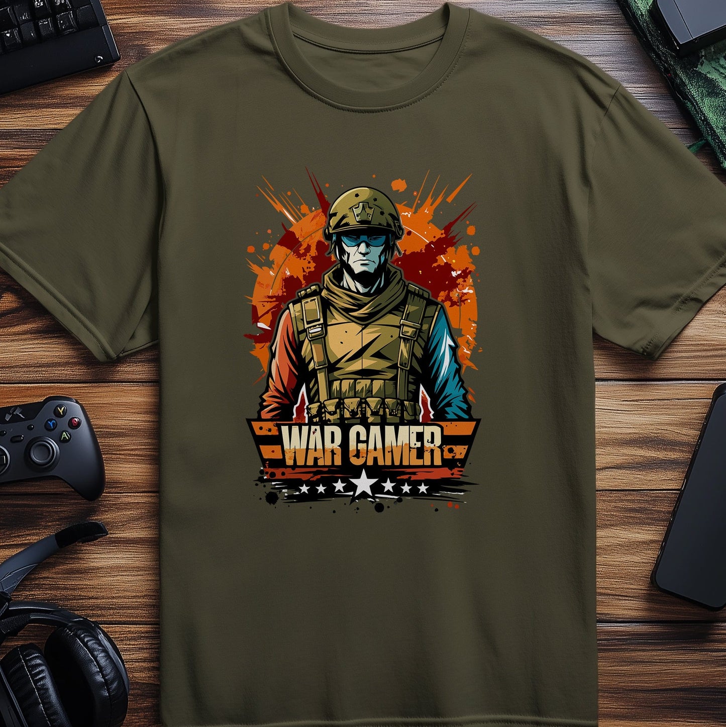 Gamer55 T-shirt War gamer
