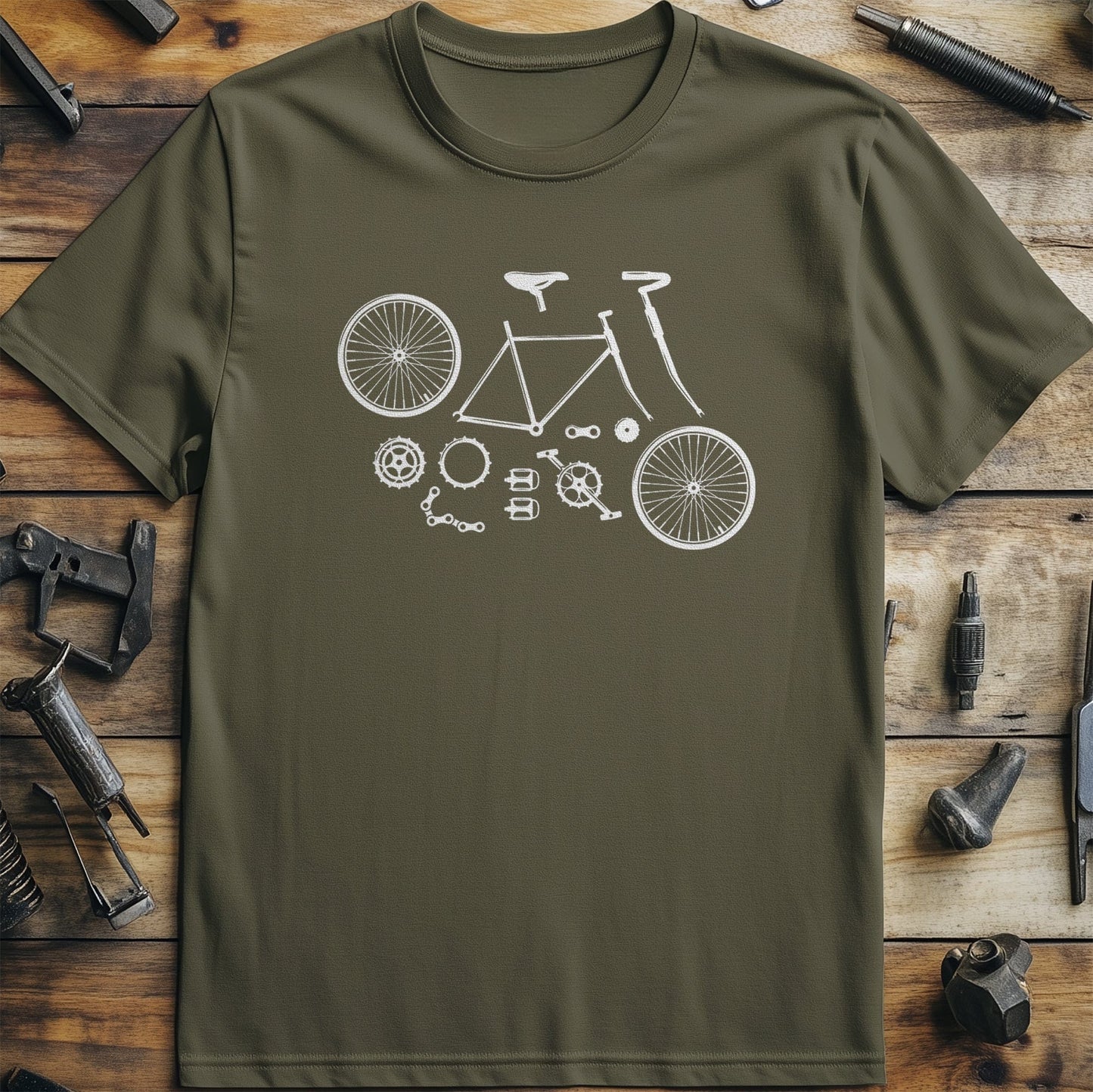 Dismantled Bike T-Shirt