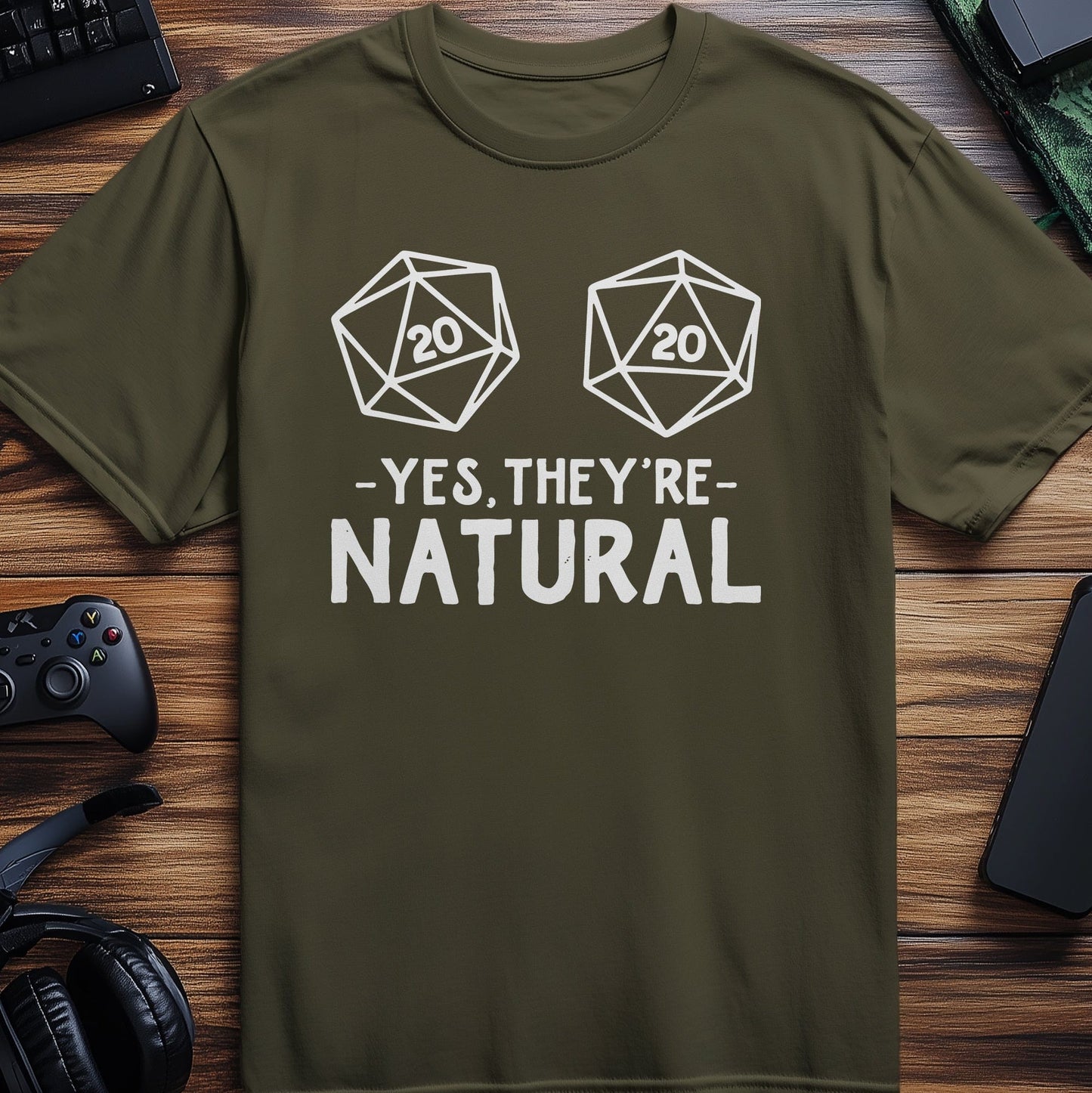 Yes They Are Natural T-Shirt