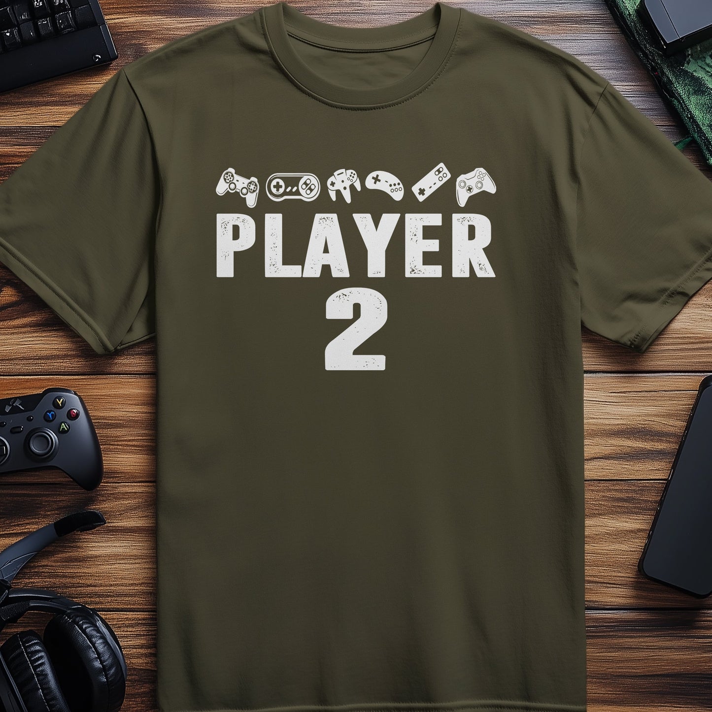 Player 2 Level Up T-shirt