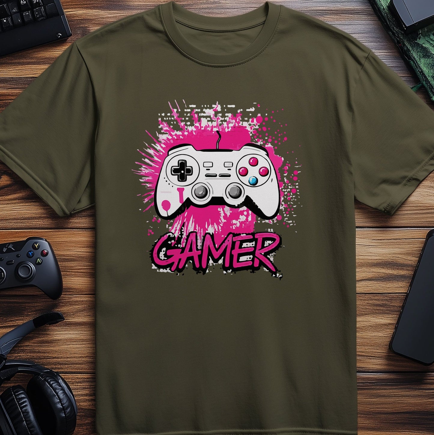 Gamer93 controller splat T-Shirt