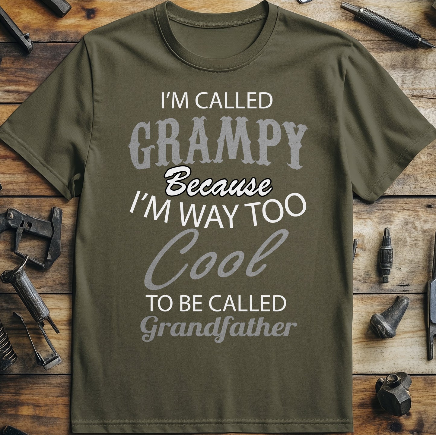 Im Called Grampy Too Cool T-Shirt