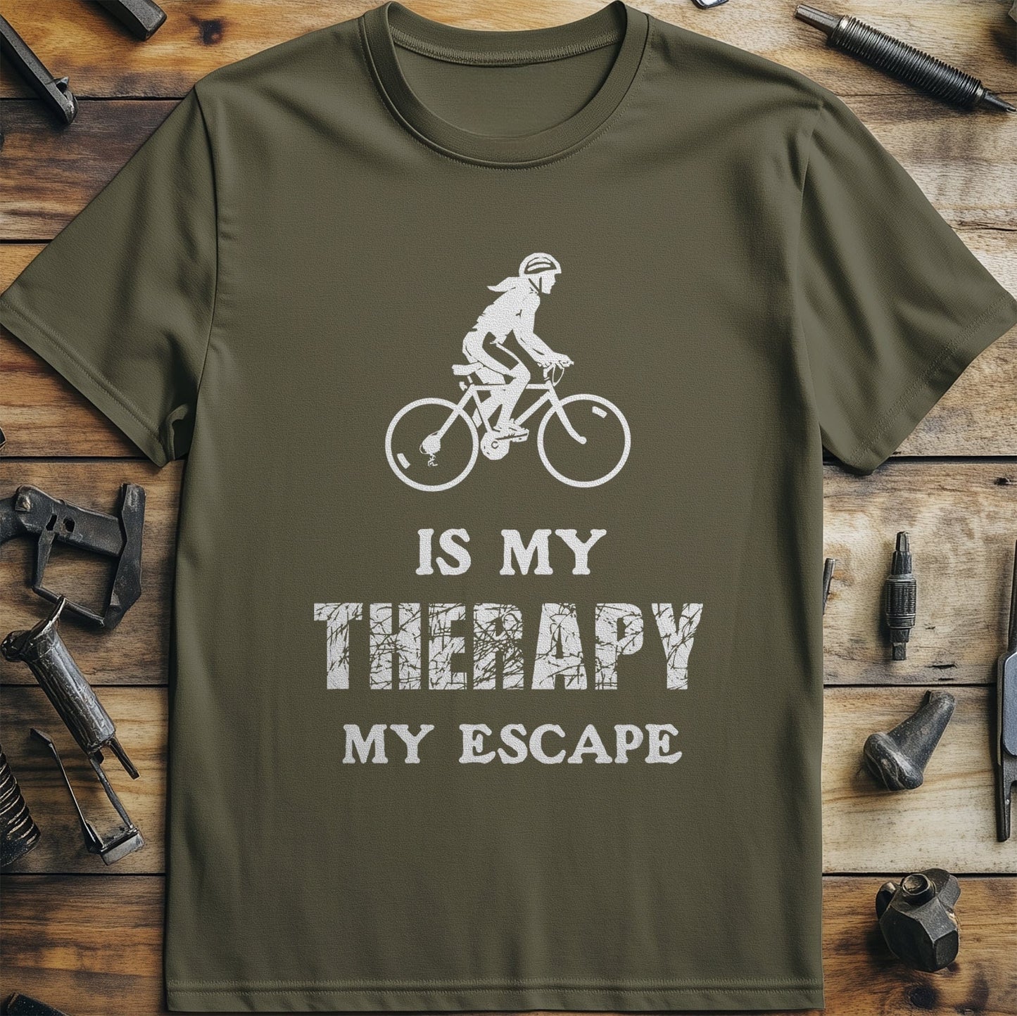 Cycling T-Shirt This Is My Therapy