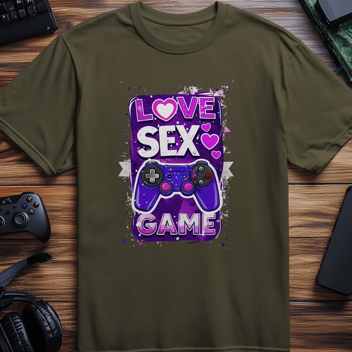 Gamer85 T-shirt Love And Games