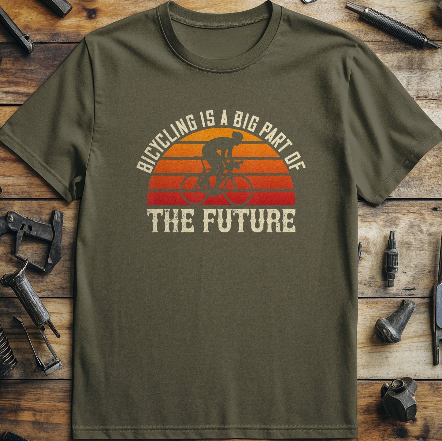 Cycling T-Shirt Big Part Of The Future