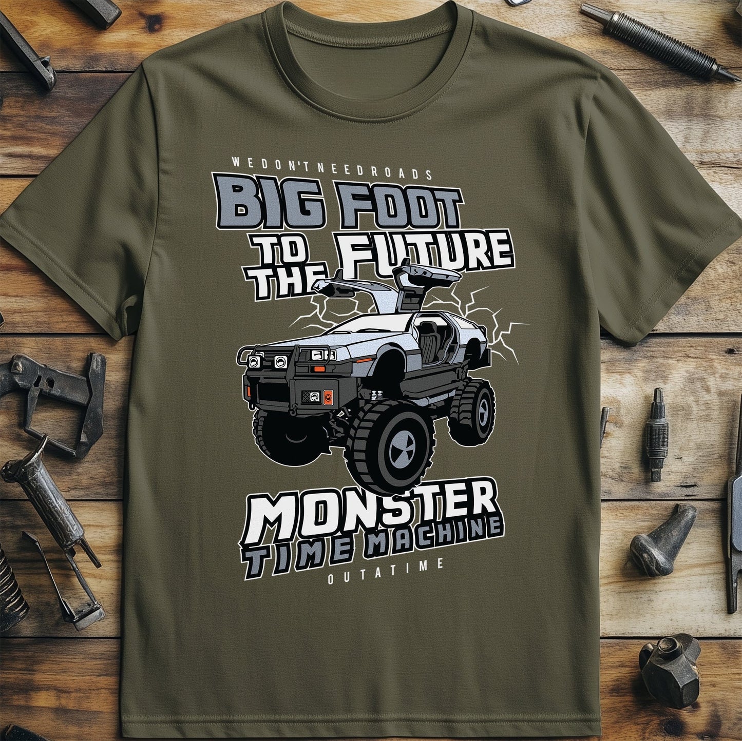 Big Future Monster Truck T-Shirt
