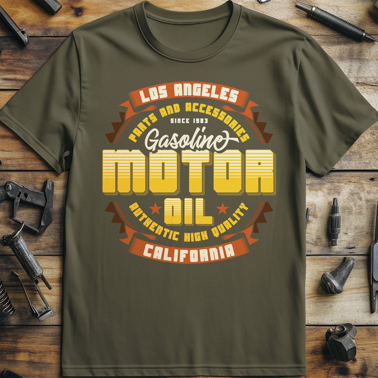 Los Angeles Motor Oil T-Shirt