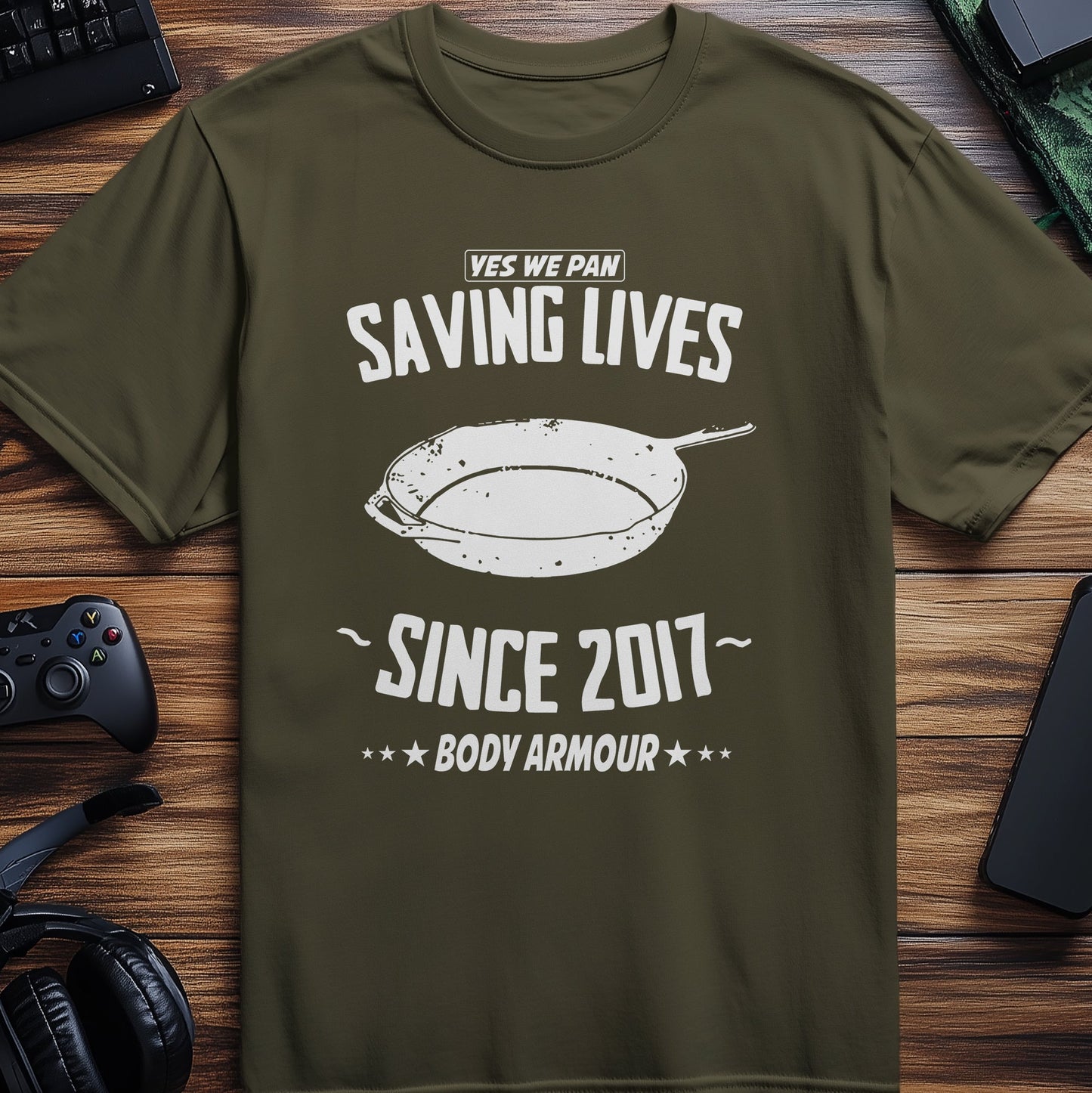 Yes We Pan - PUBG T-Shirt
