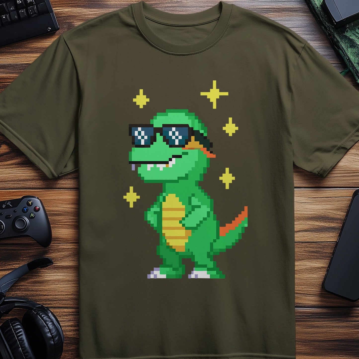 Pixel 72 Dinosaur T-Shirt