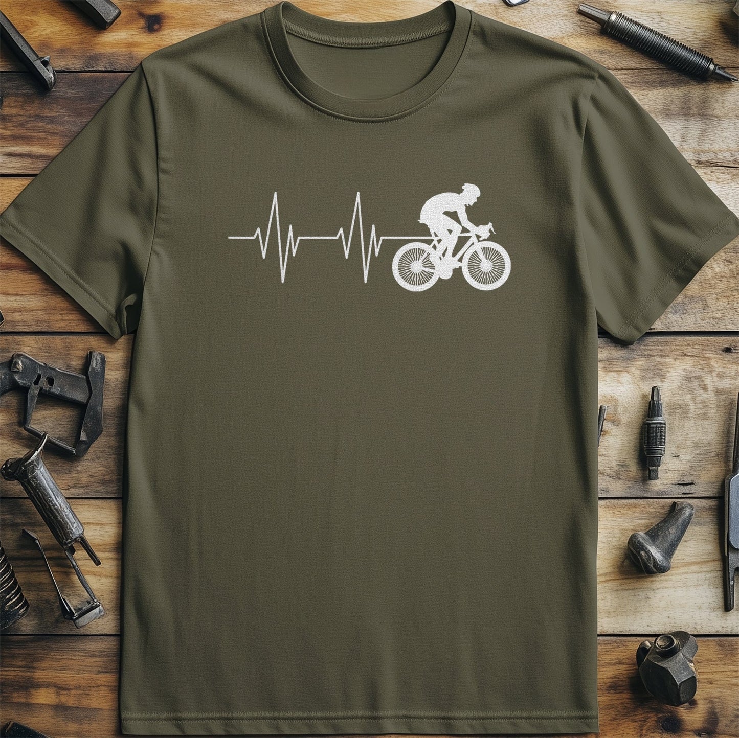 Heart Beating for Cycling 13 T-shirt
